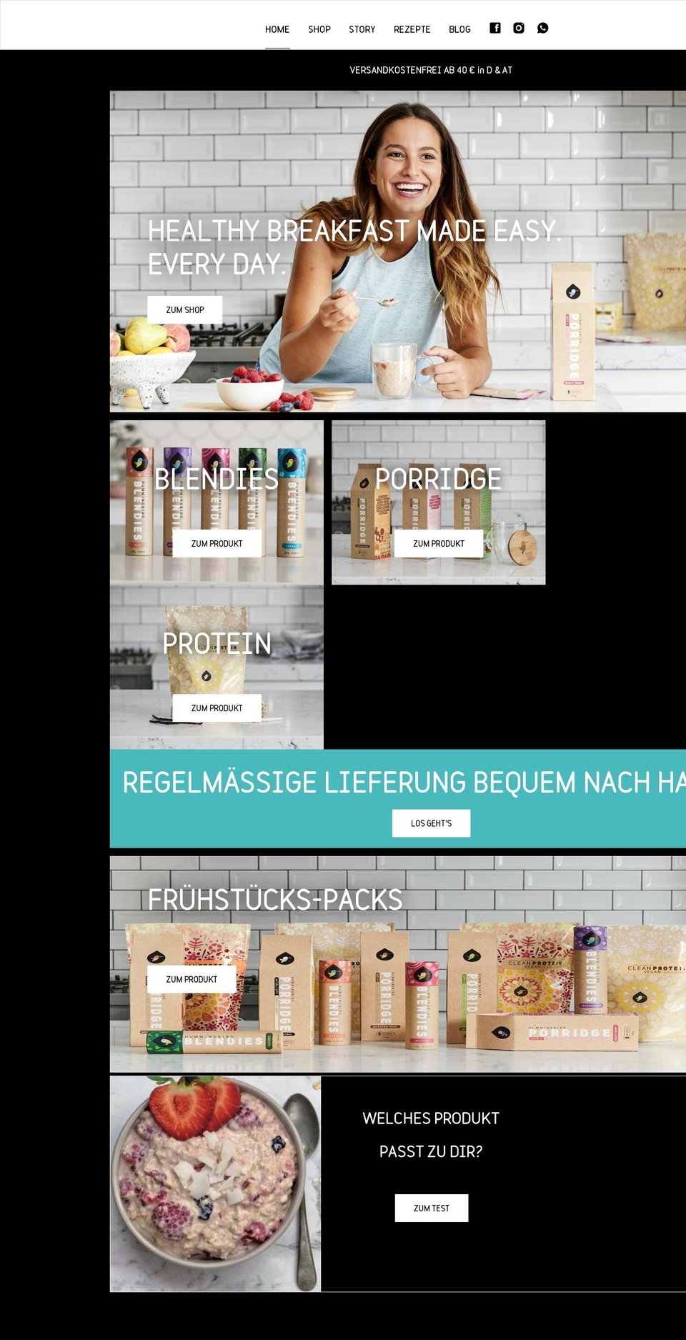 20180614_Cookie Banner Shopify theme site example hummingbird.de