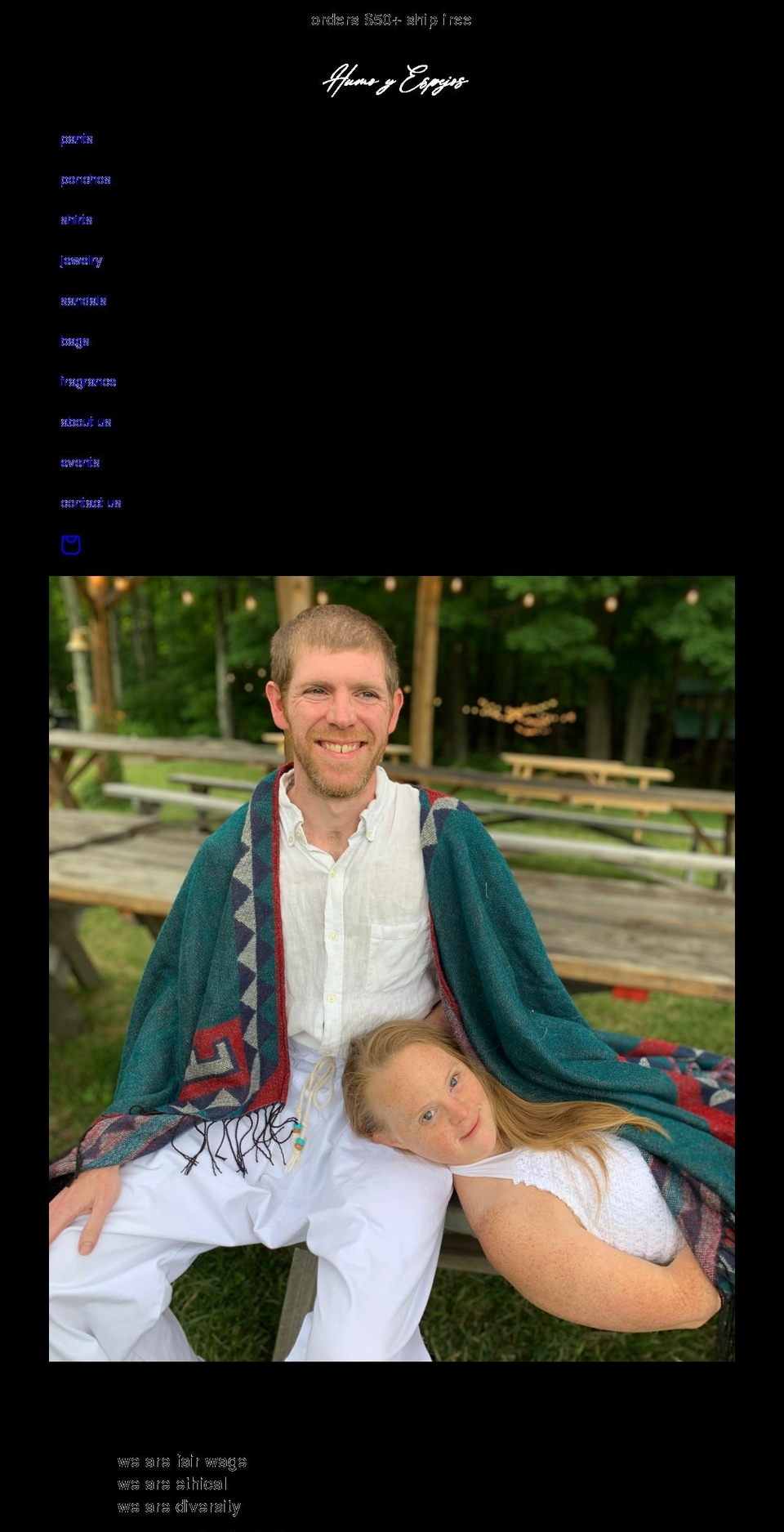 humoyespejos.com shopify website screenshot