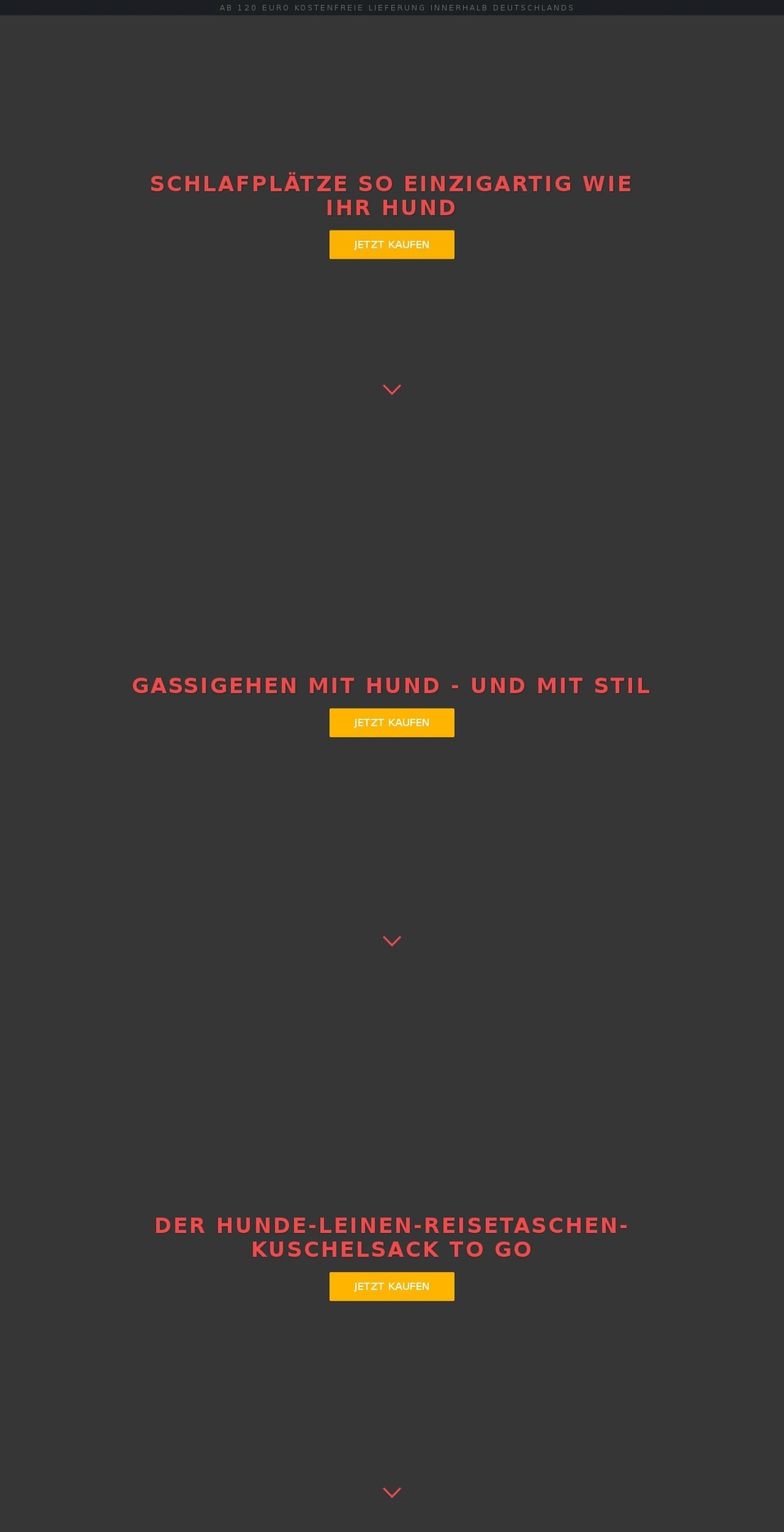 hund-von-welt.de shopify website screenshot