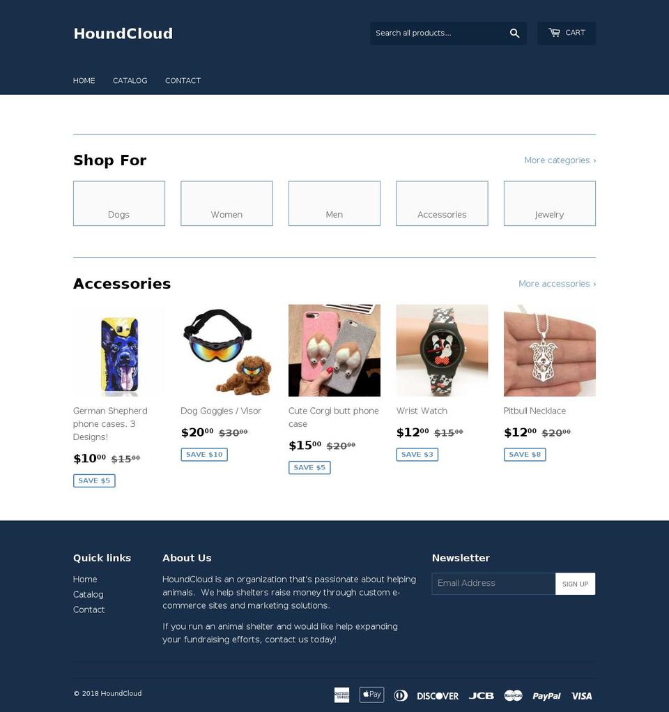 hundtek.com — Shopify storefront screenshot