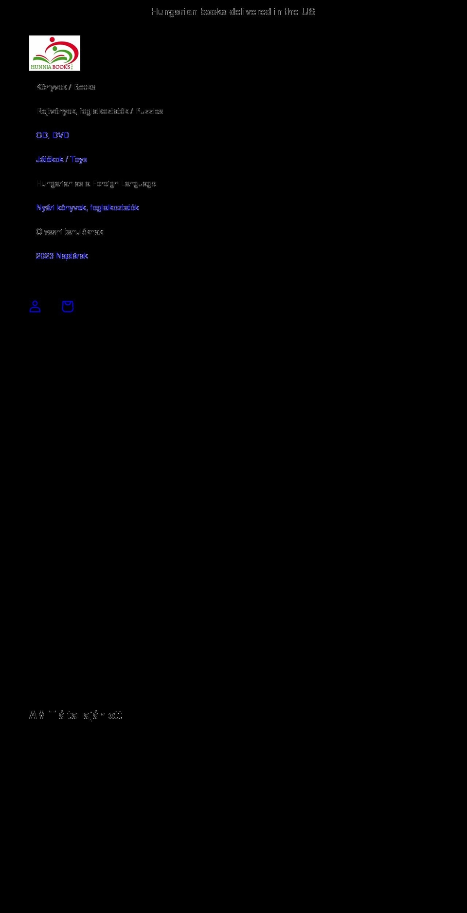 hunniabooks.com shopify website screenshot