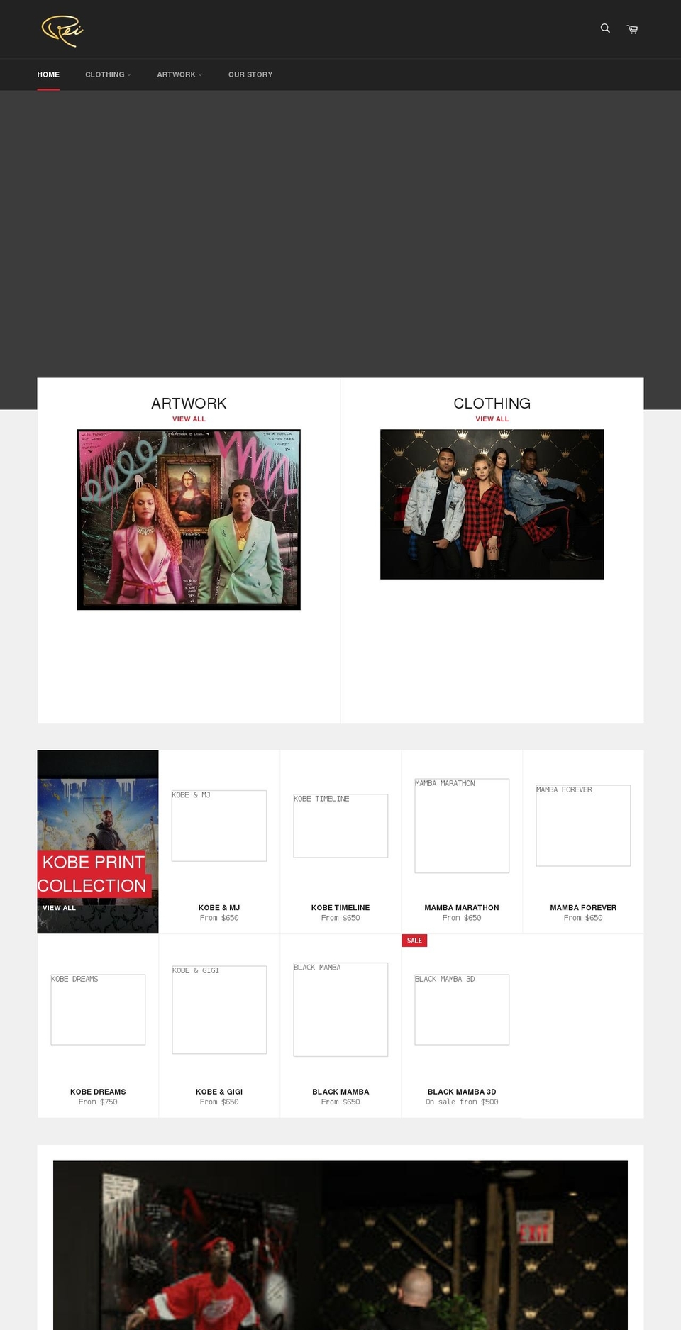 hunterreistudio.com shopify website screenshot