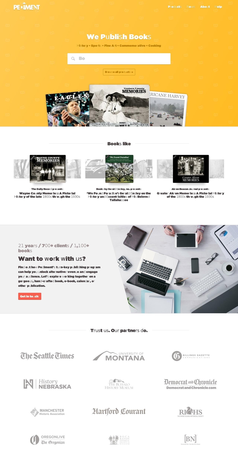 Pediment (Production) Shopify theme site example hurricanebook.com