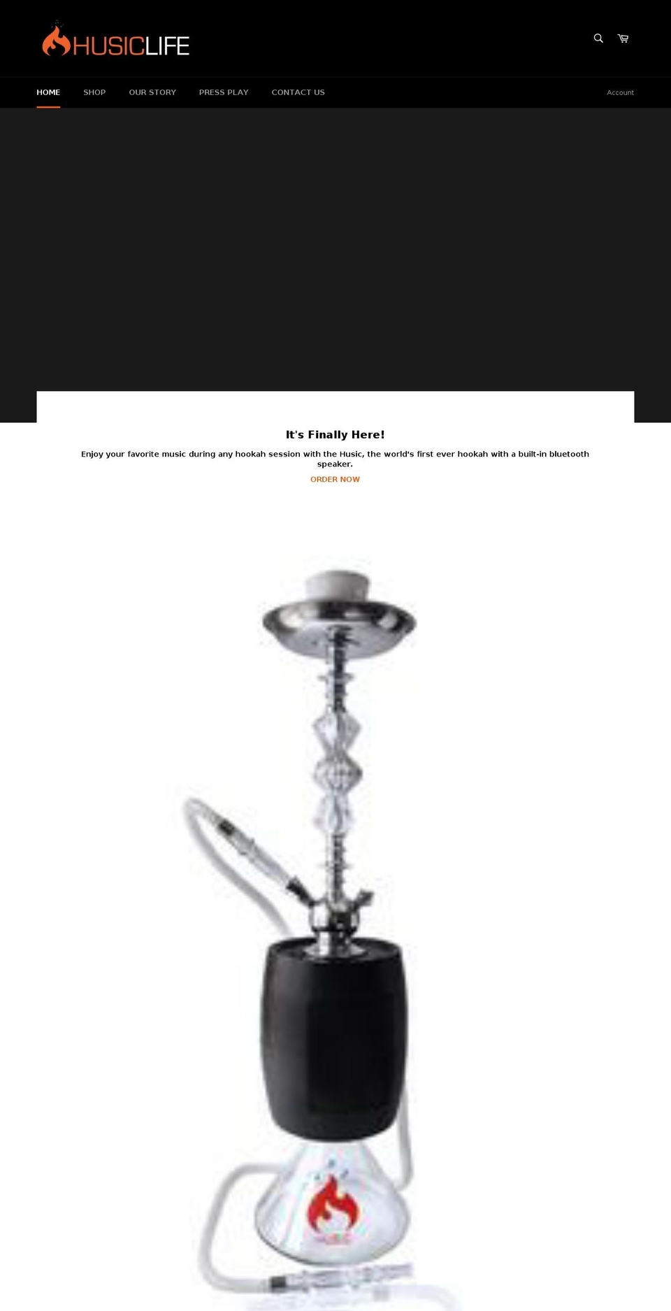 husiclife.com — Shopify storefront screenshot