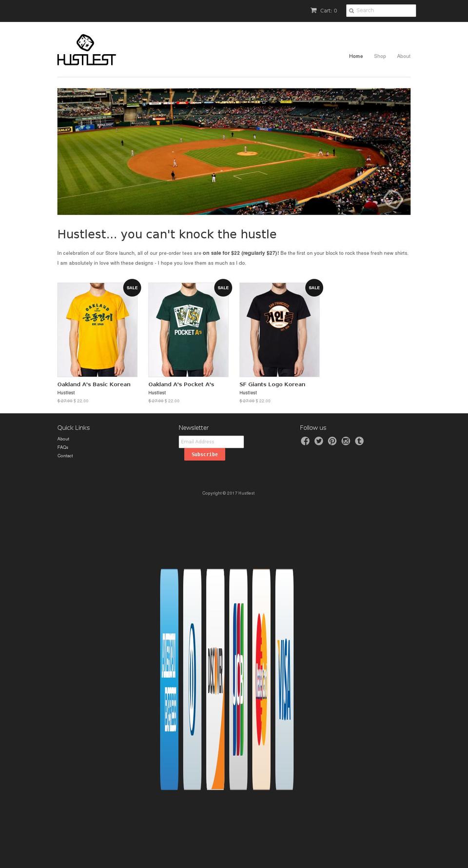 hustlest.com shopify website screenshot
