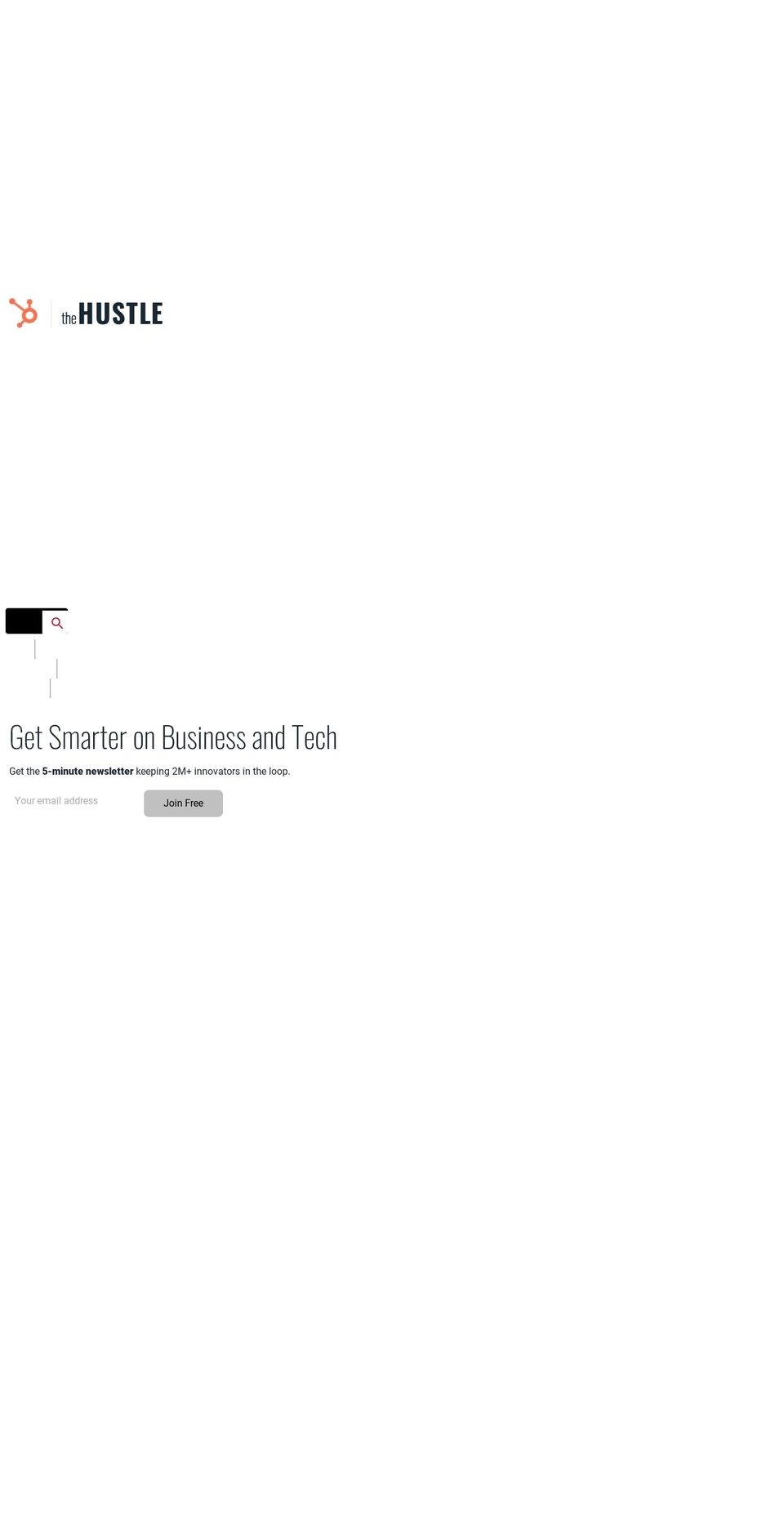 hustletrends.com — Shopify storefront screenshot