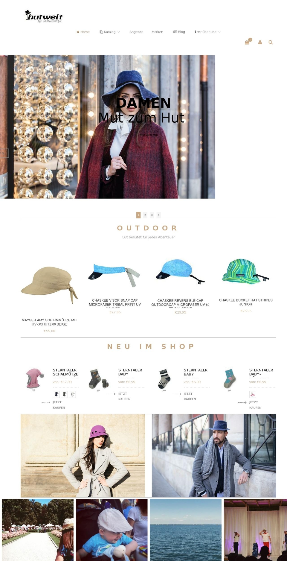 btrend-home1 Shopify theme site example hut-knittlberger.de