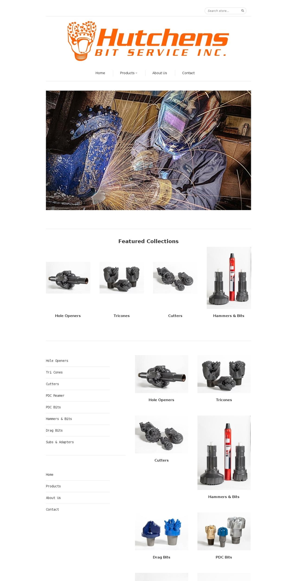 hutchensbit.com — Shopify storefront screenshot
