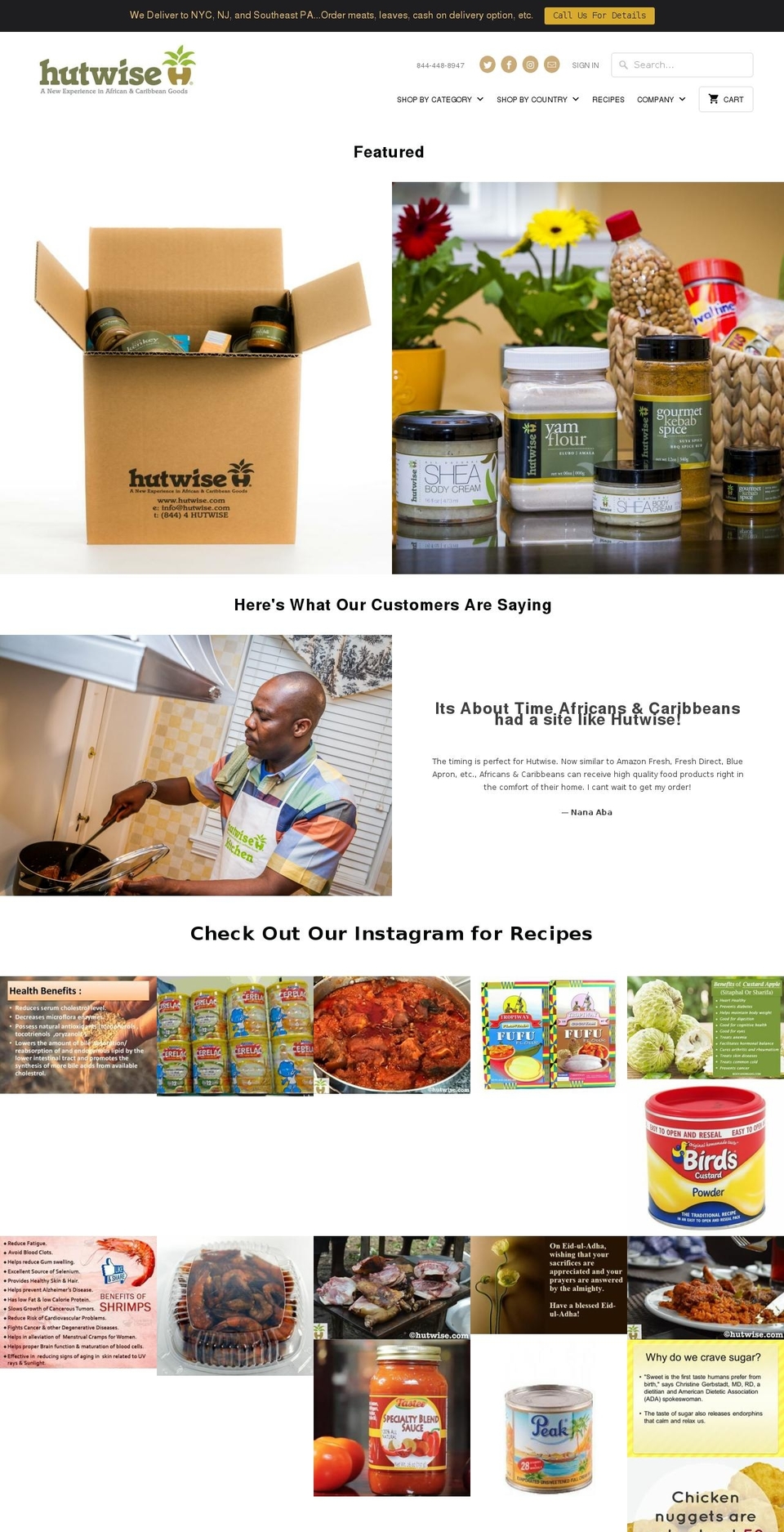 hutwise.com shopify website screenshot