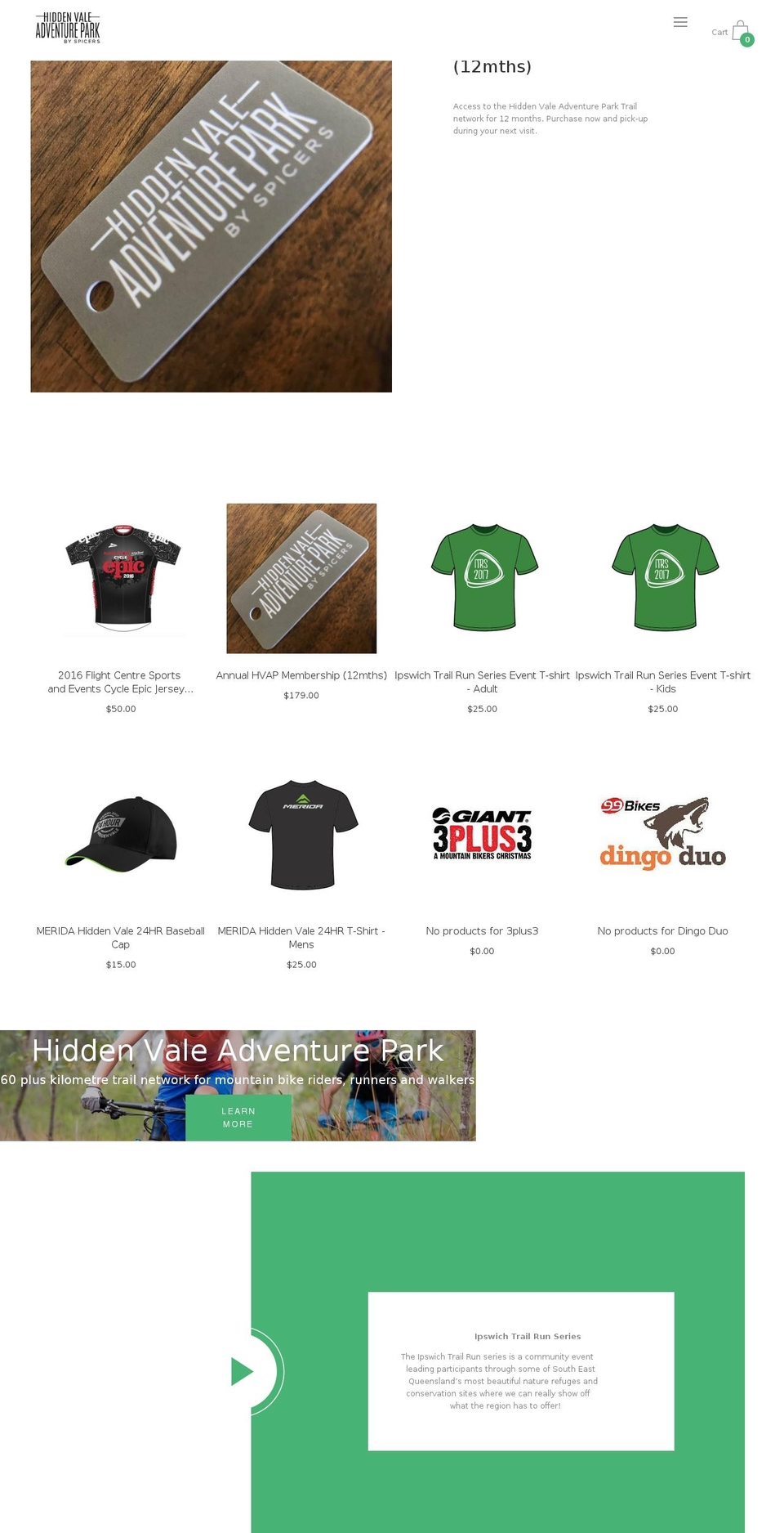 hvapshop.com — Shopify storefront screenshot