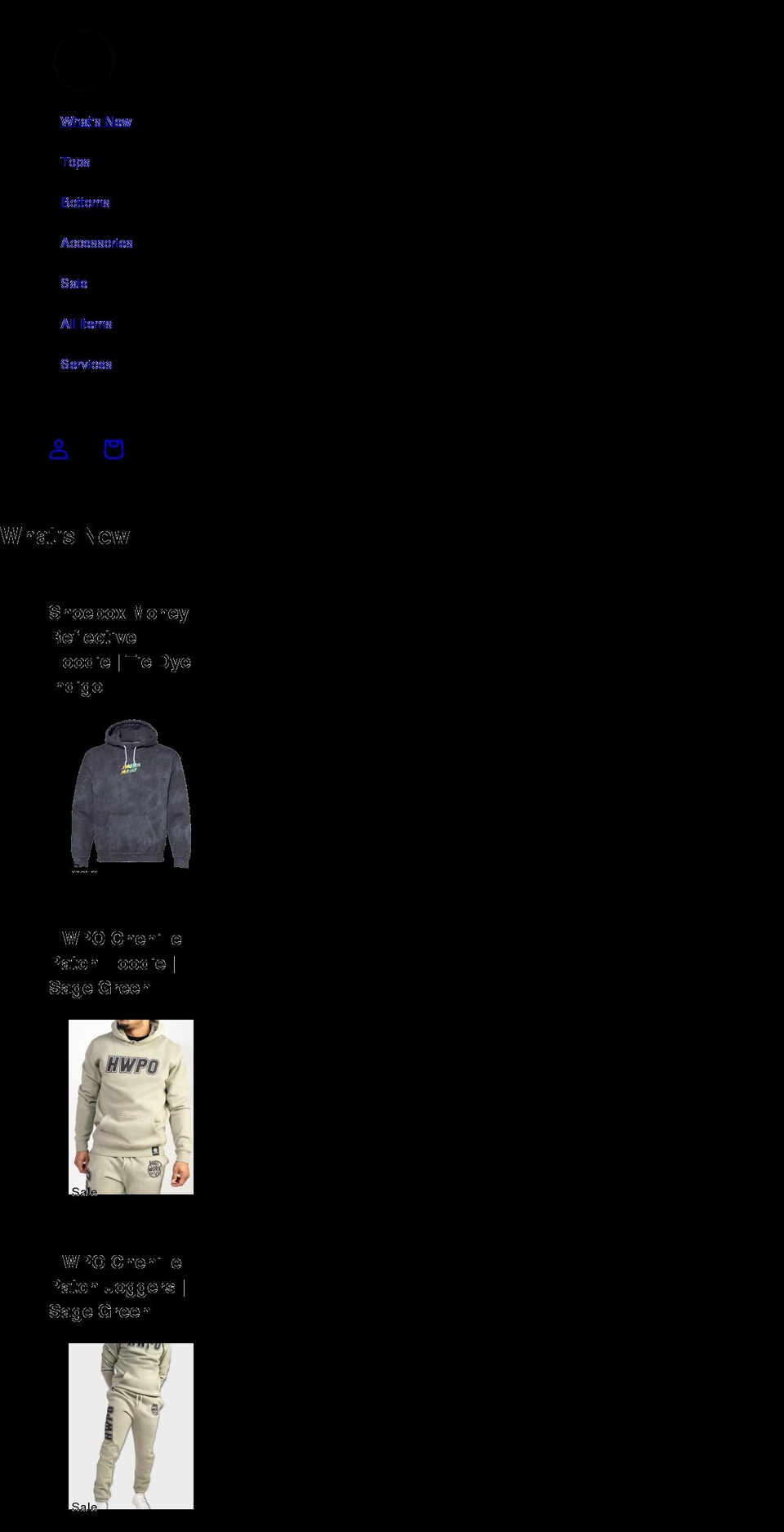 hwpolifestyle.com shopify website screenshot