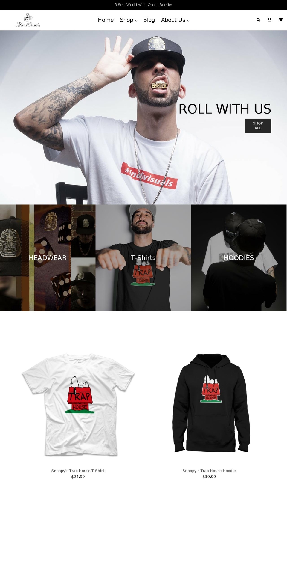 hwr456.com — Shopify storefront screenshot