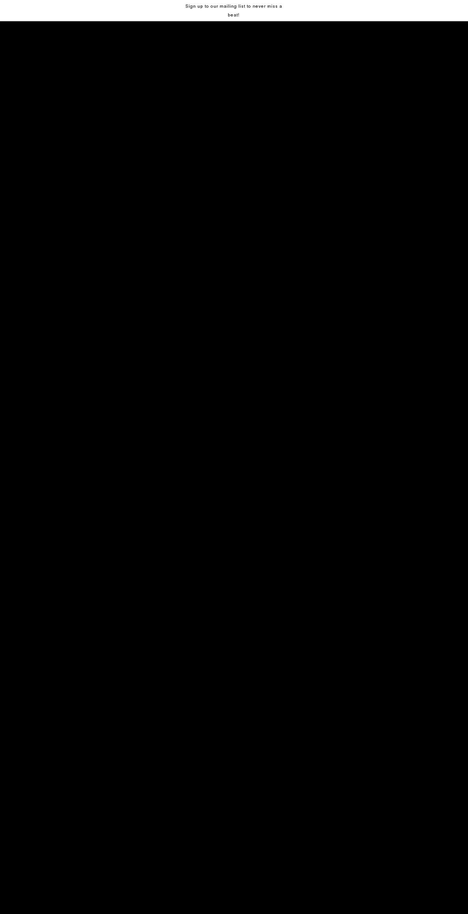 hy-records.com shopify website screenshot