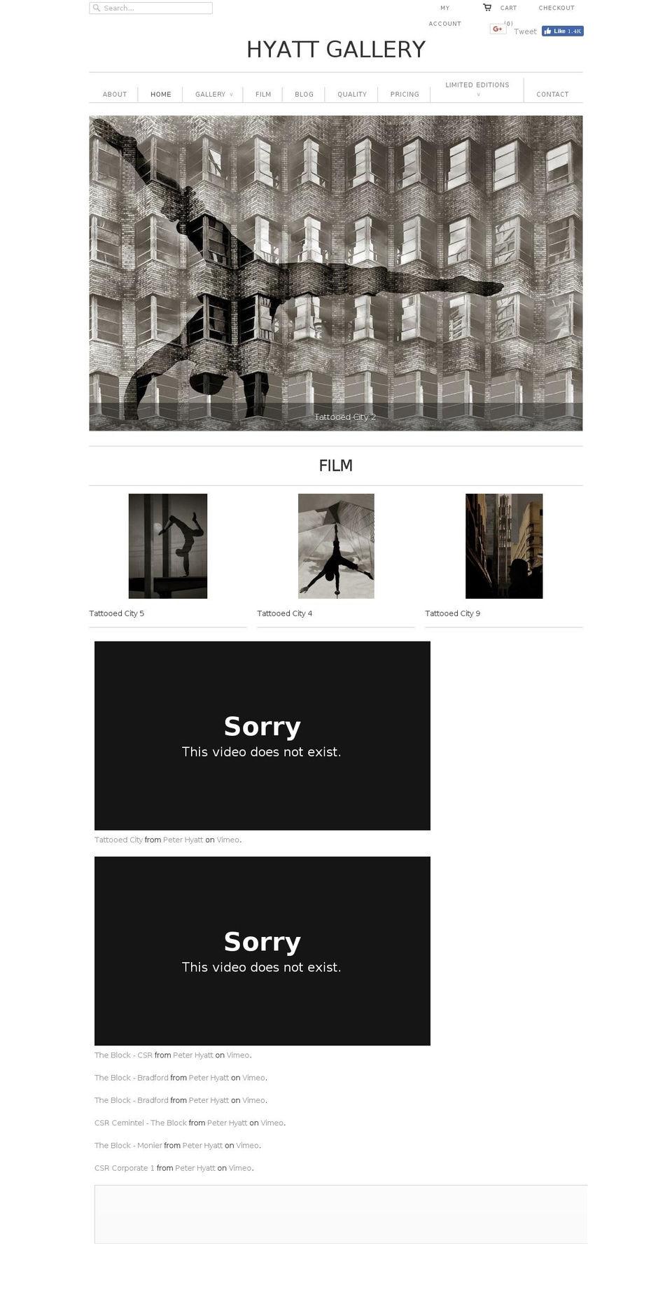 hyatt.net.au shopify website screenshot