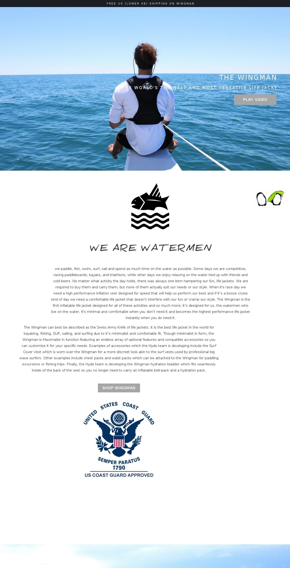 hyde-sportswear.com shopify website screenshot