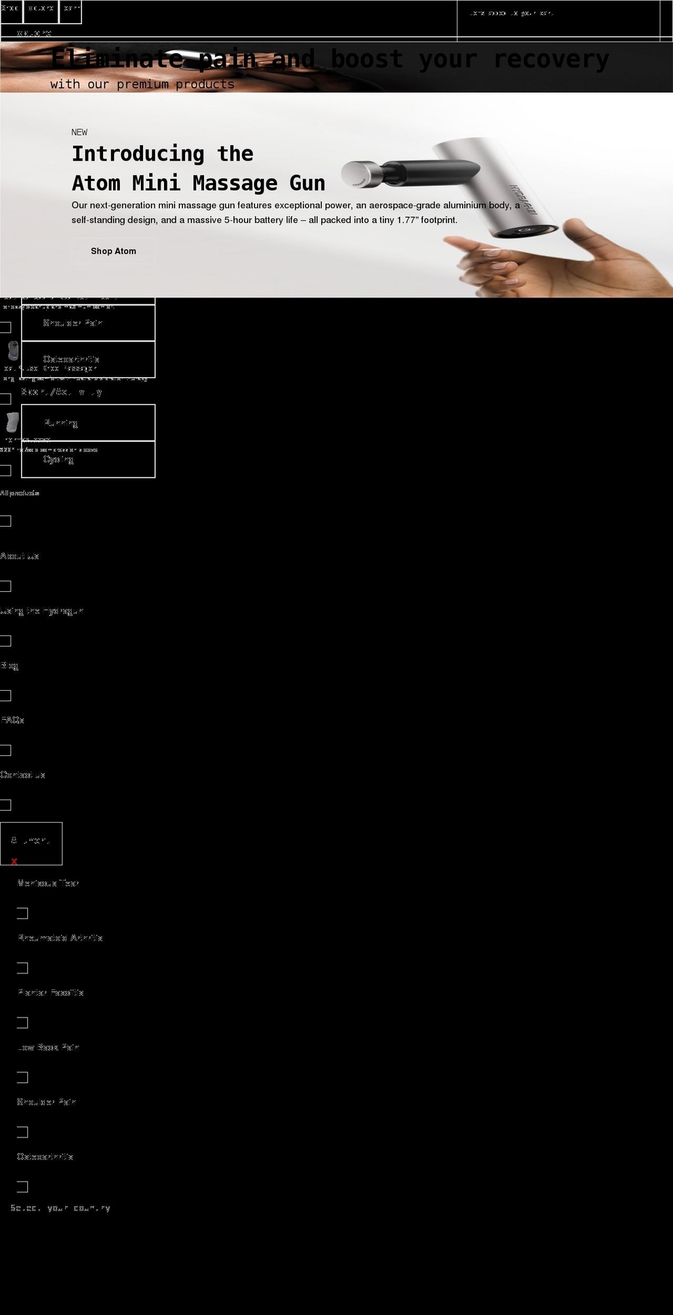 hydragun.com shopify website screenshot