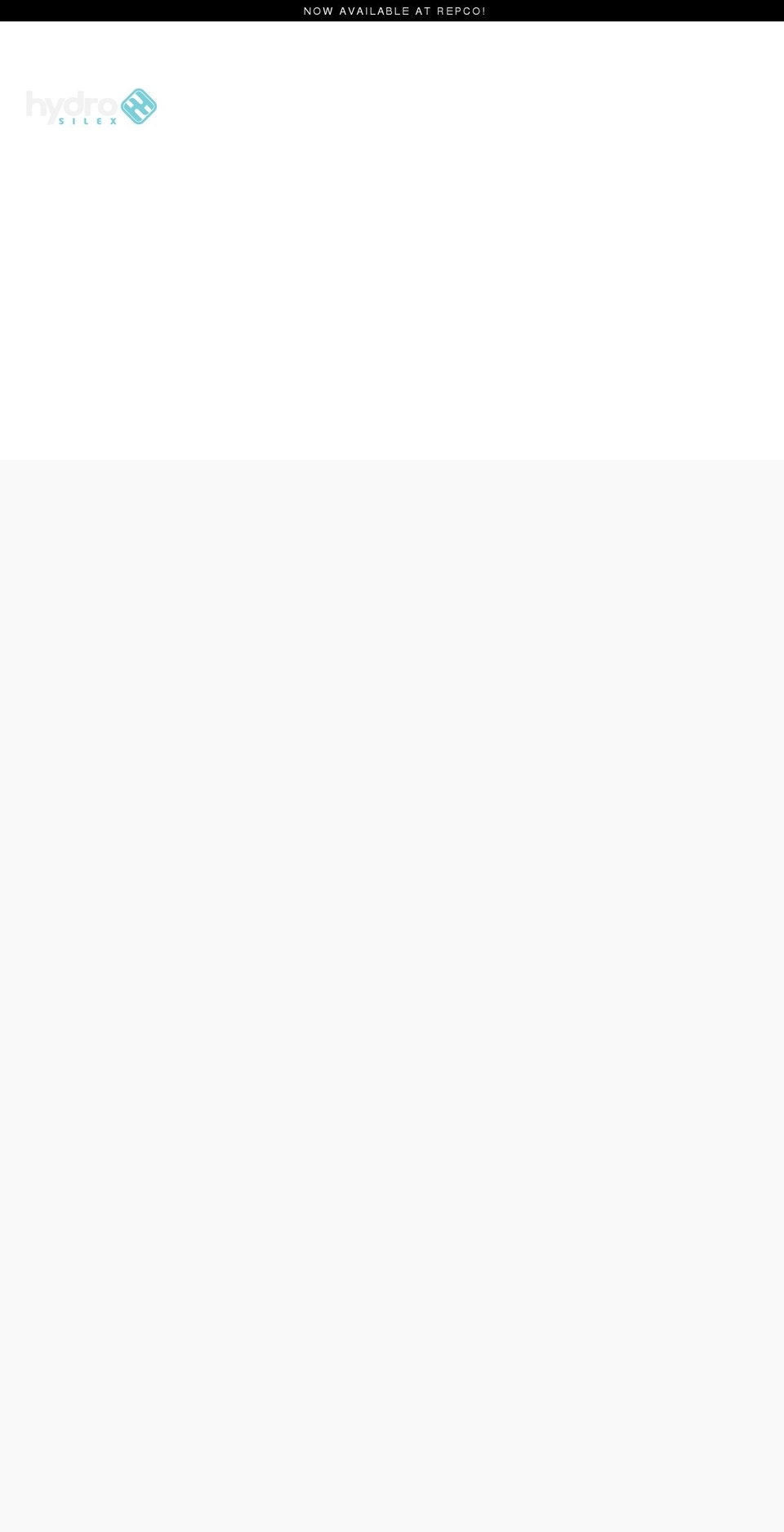 hydrosilex.com.au shopify website screenshot