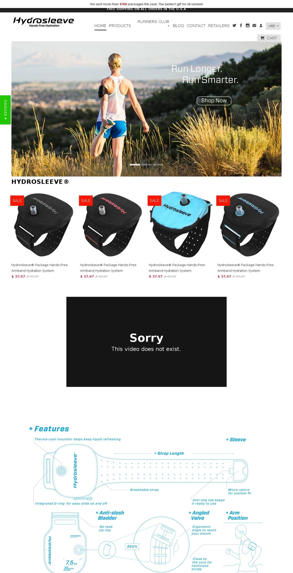 hydrosleeve 2nd Shopify theme site example hydrosleeve.co