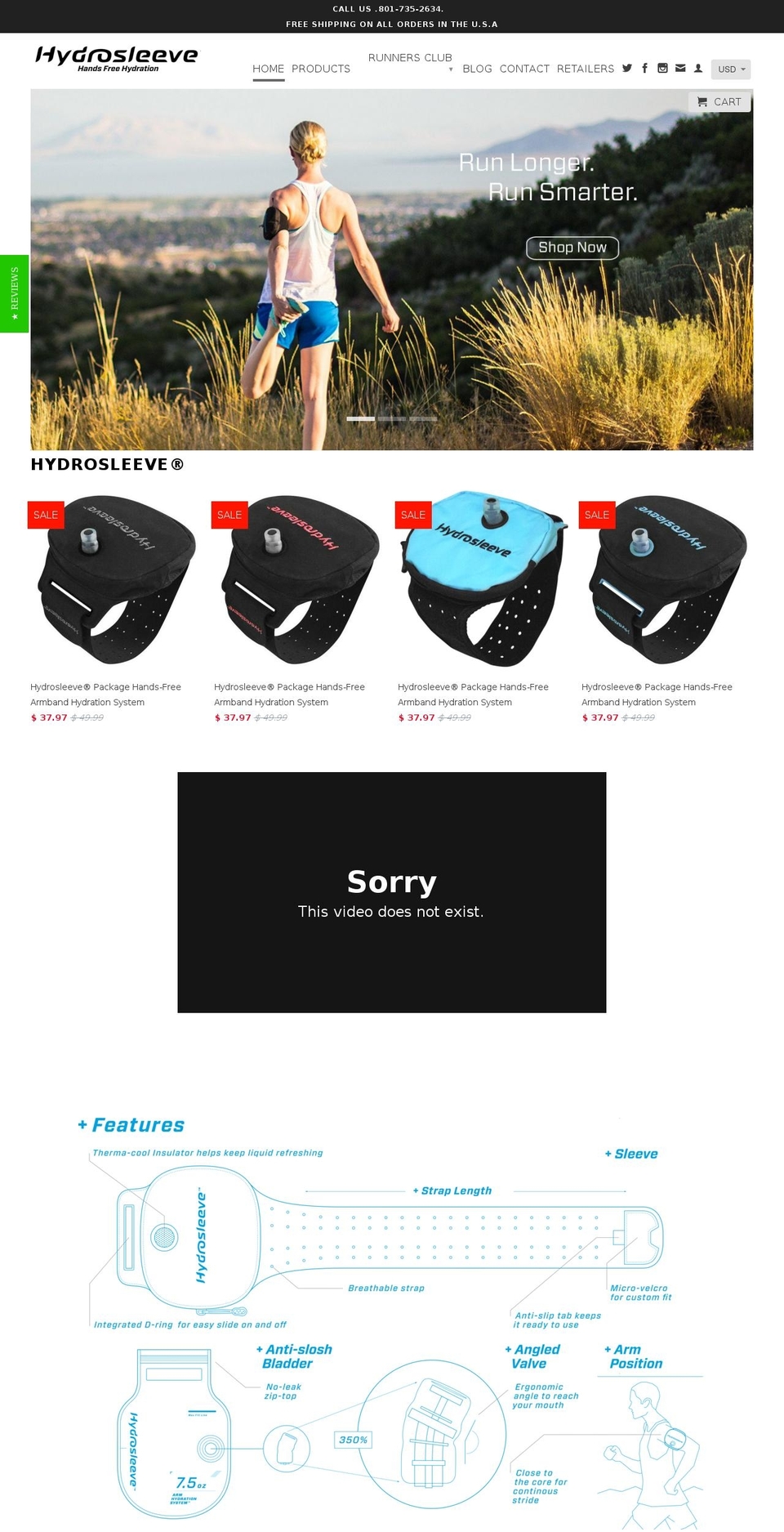 hydrosleeve 2nd Shopify theme site example hydrosleeve.info