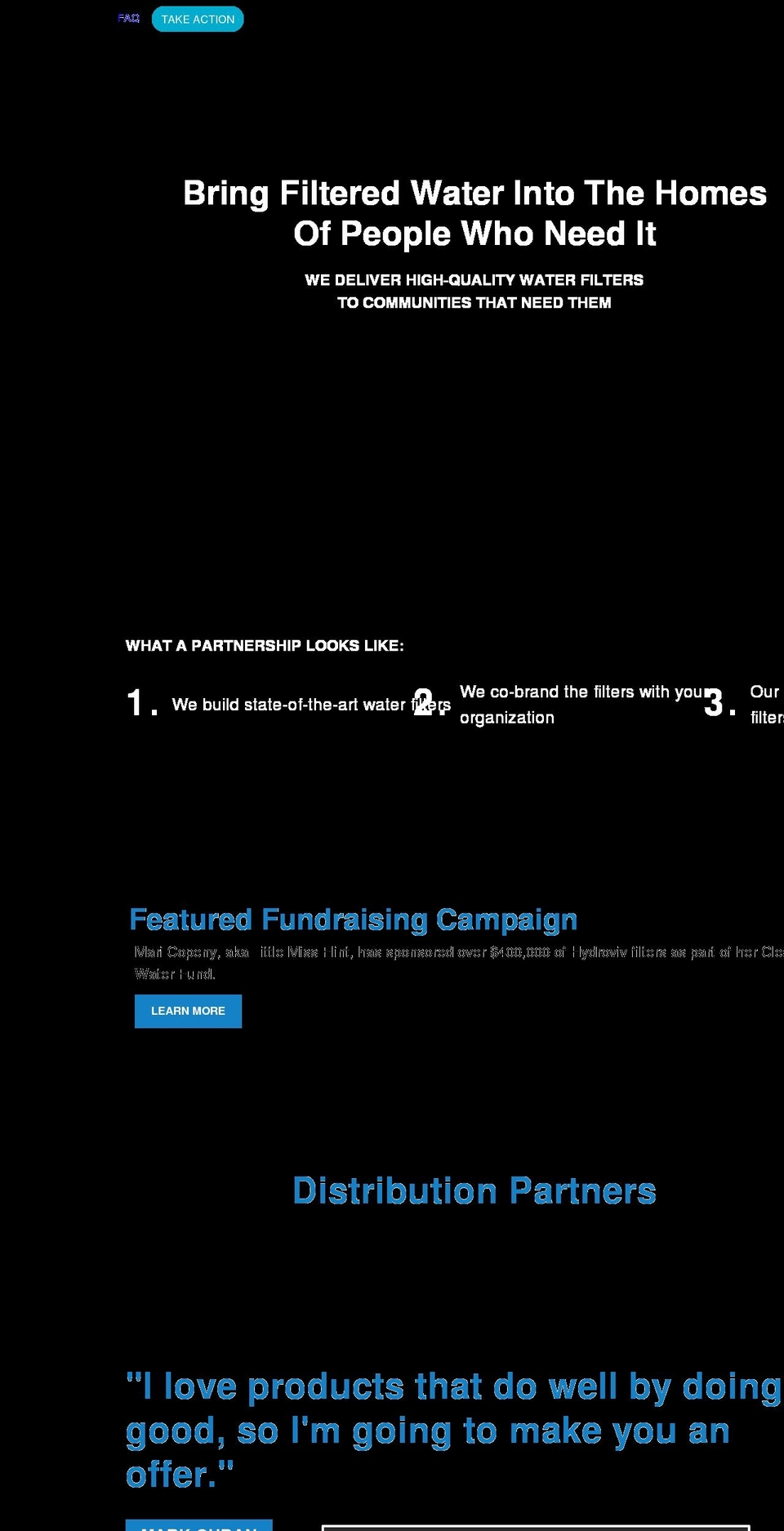 hydrovivcares.com shopify website screenshot