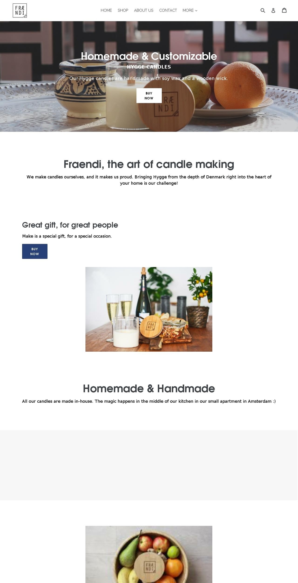 hyggefactory.com — Shopify storefront screenshot