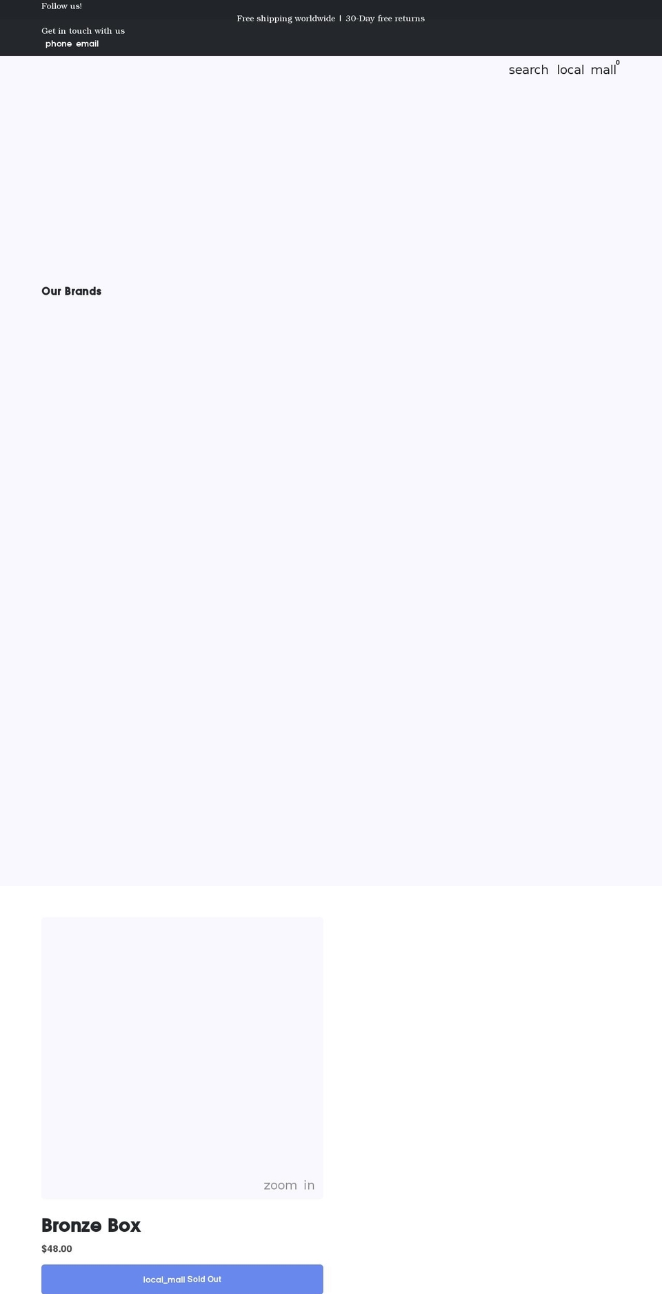 hypeboxx.com shopify website screenshot