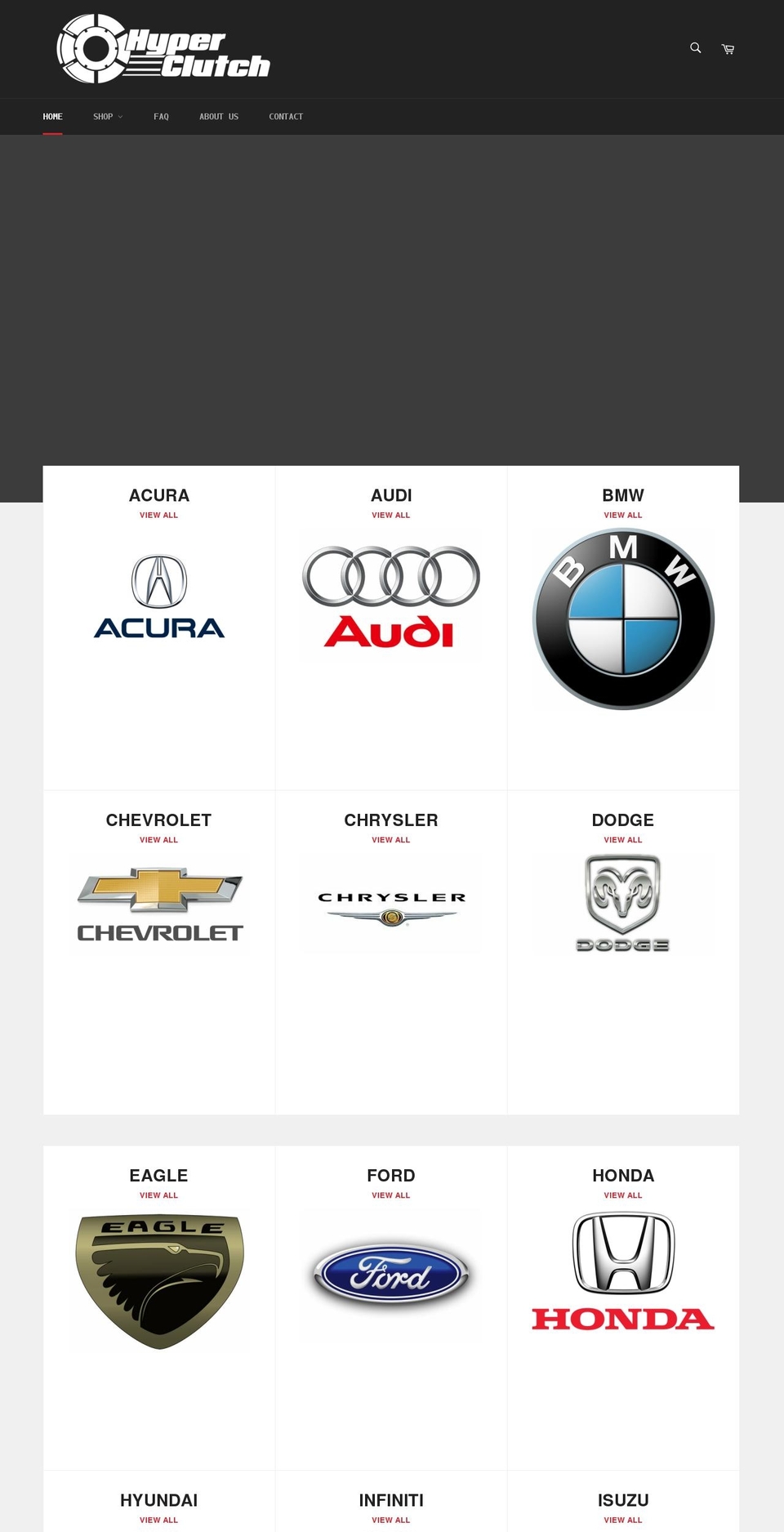 hyperclutch.com shopify website screenshot