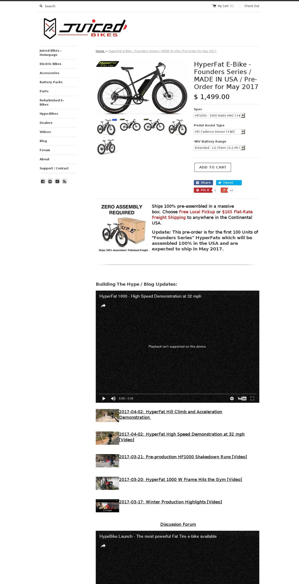 hyperfat.com shopify website screenshot