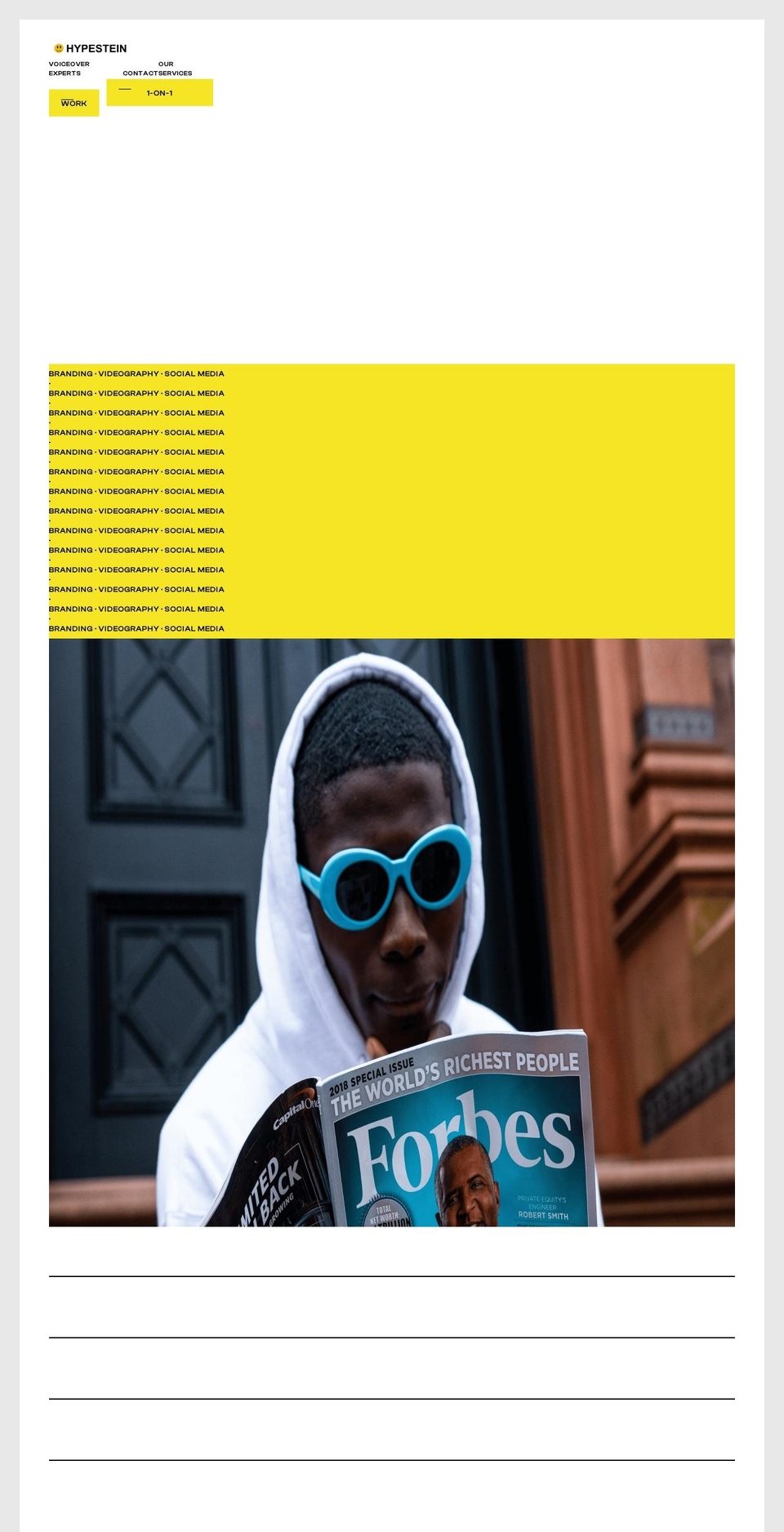 hypestein.com — Shopify storefront screenshot