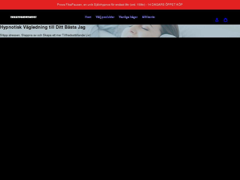 hypnotication.com — Shopify storefront screenshot