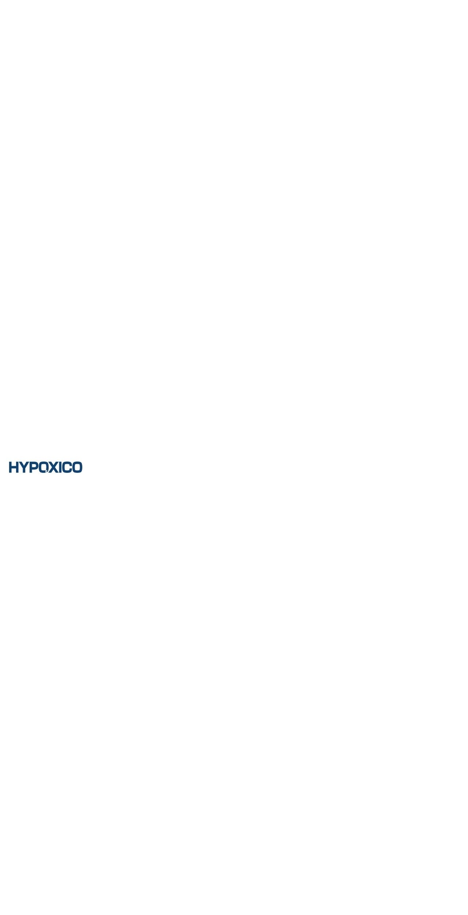 hypoxico.com shopify website screenshot