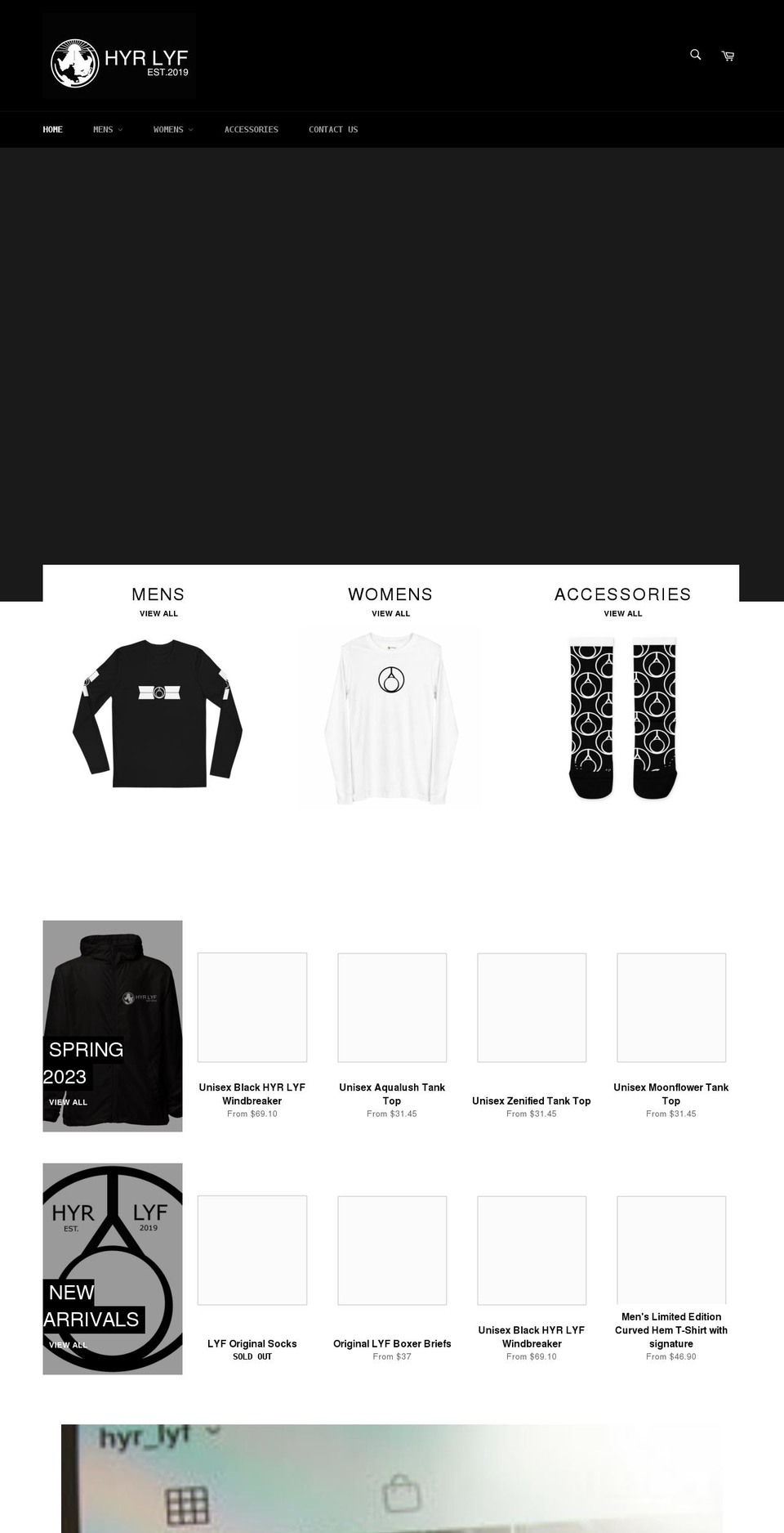 hyrlyf.com shopify website screenshot
