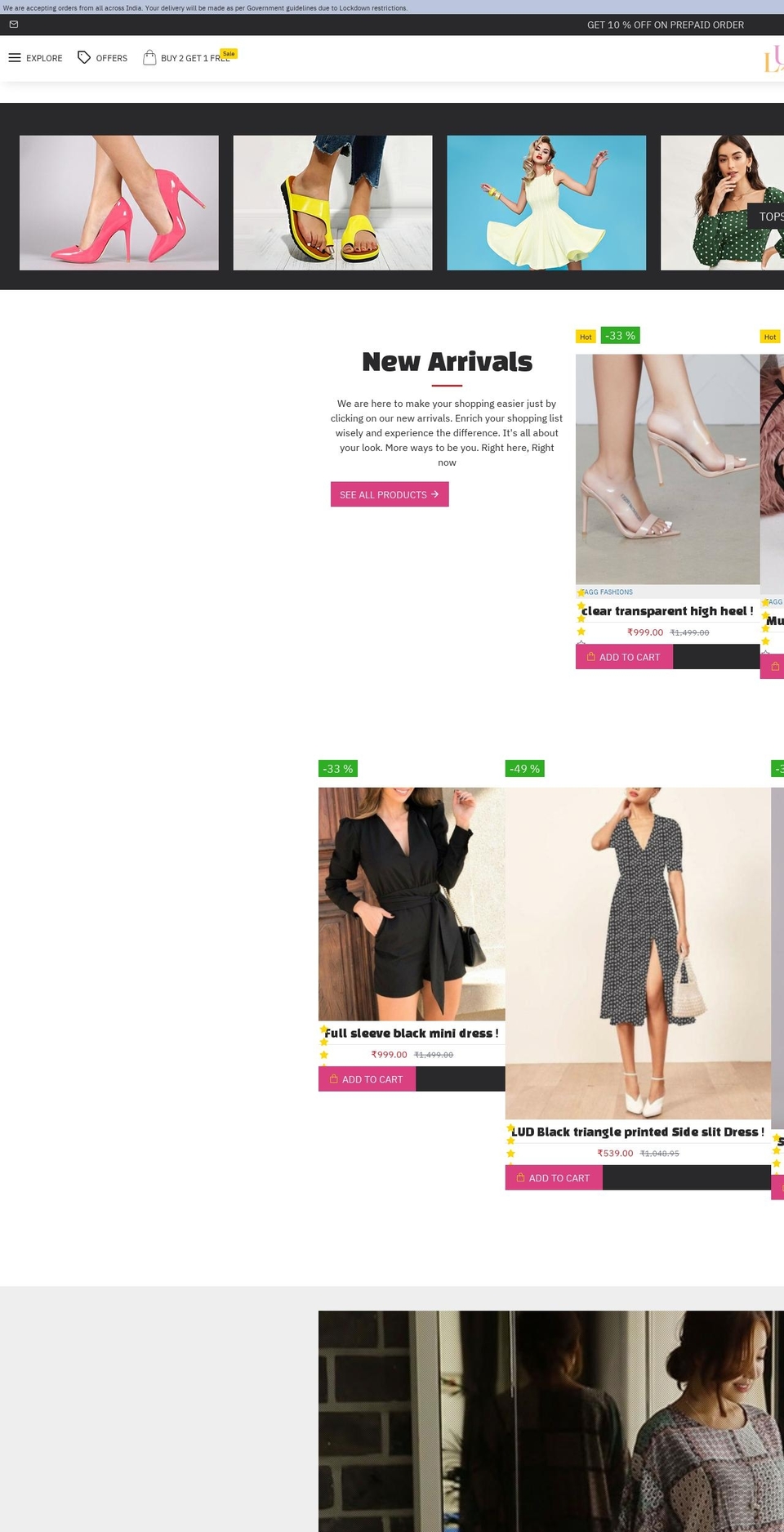 hystyles.com shopify website screenshot