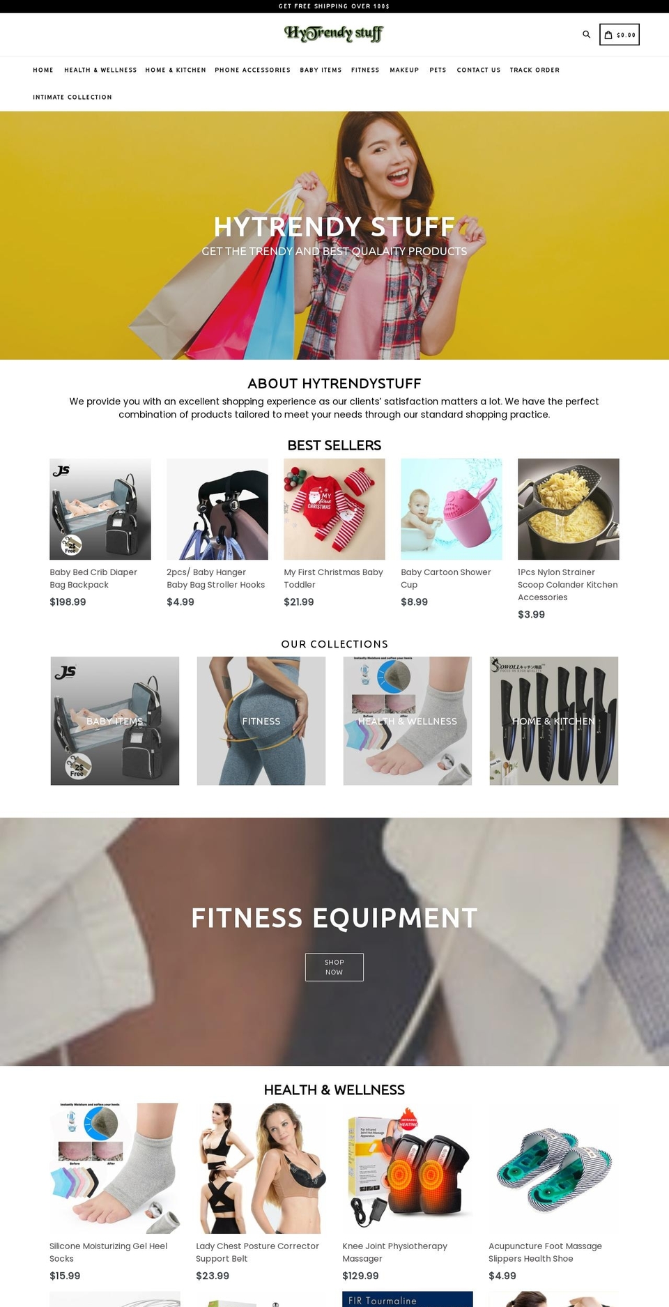 hytrendystuff.com shopify website screenshot