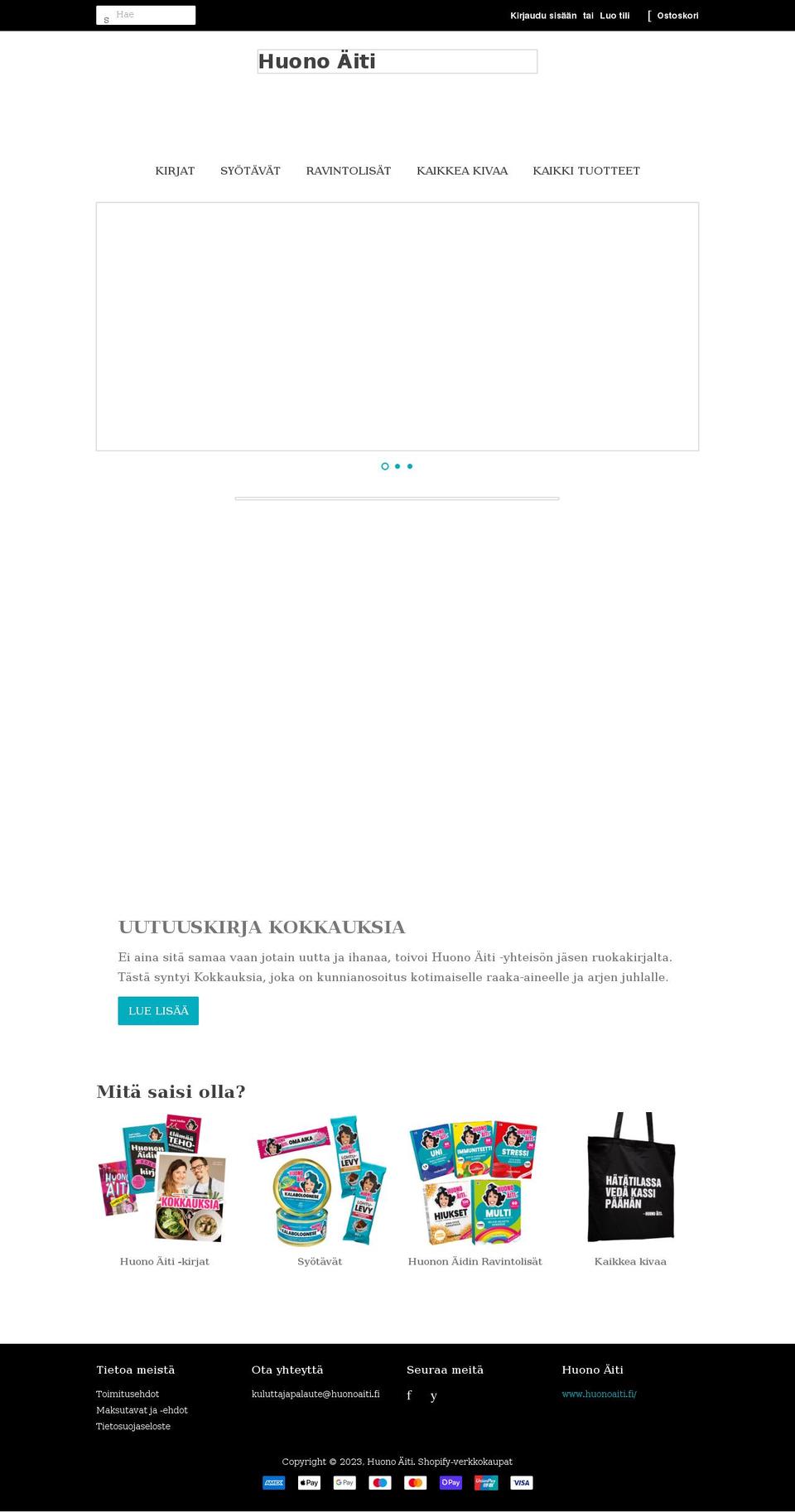 hyvakauppa.fi shopify website screenshot