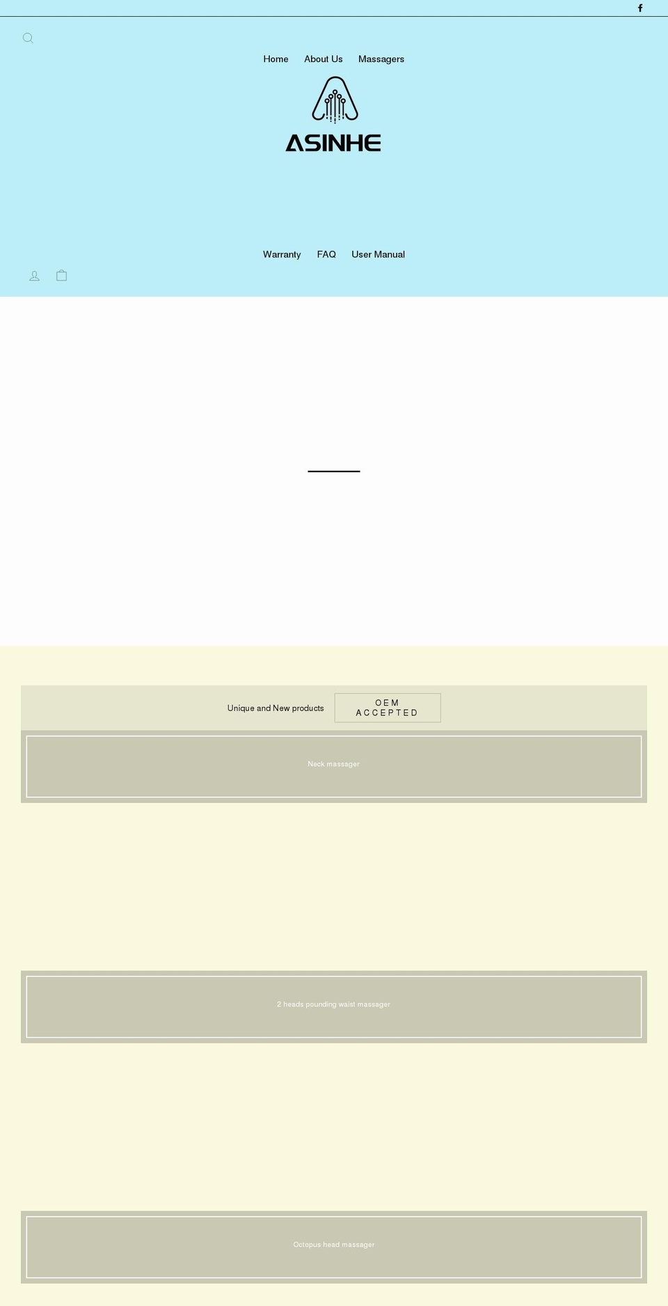 hzccare.com shopify website screenshot