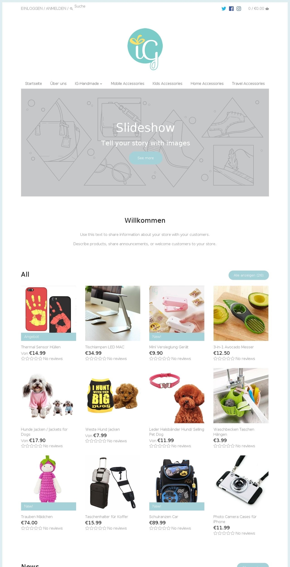 i-geschenk.com — Shopify storefront screenshot
