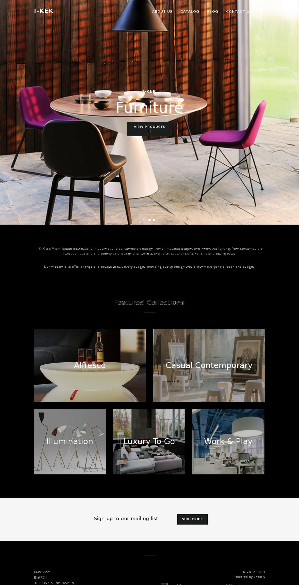 i-kek.com shopify website screenshot