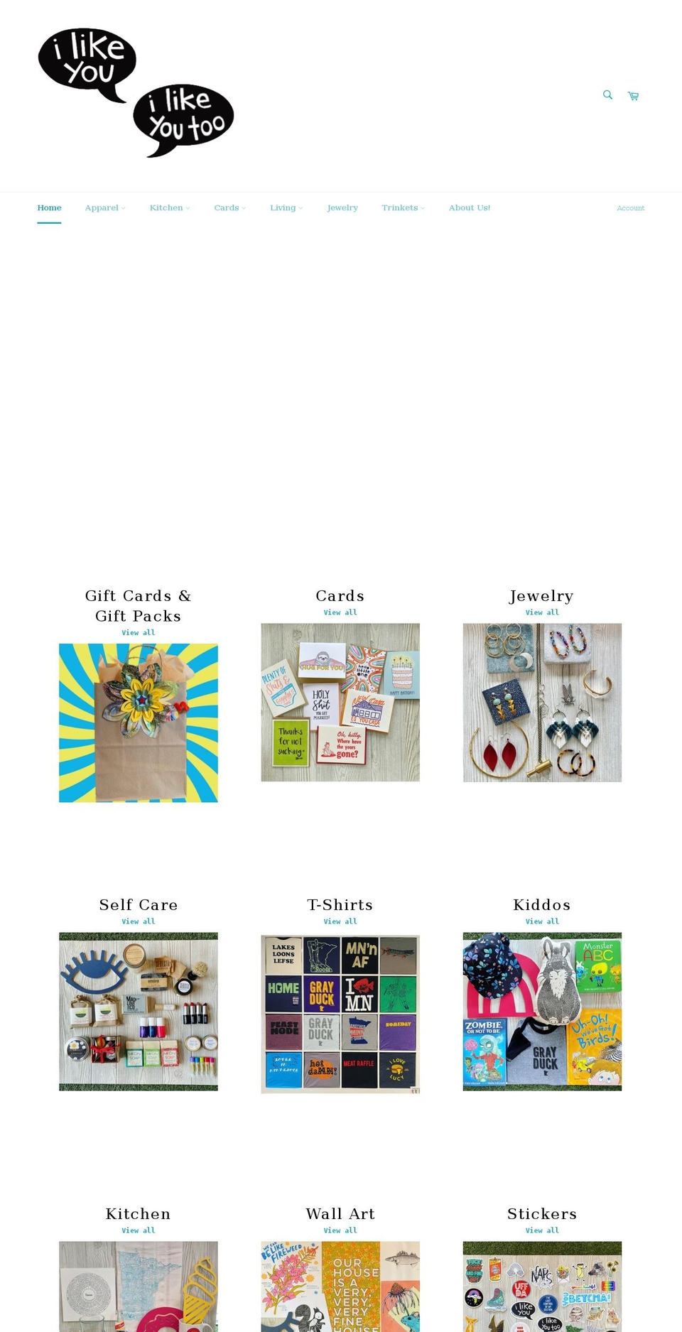 i-like-you-minneapolis.myshopify.com shopify website screenshot
