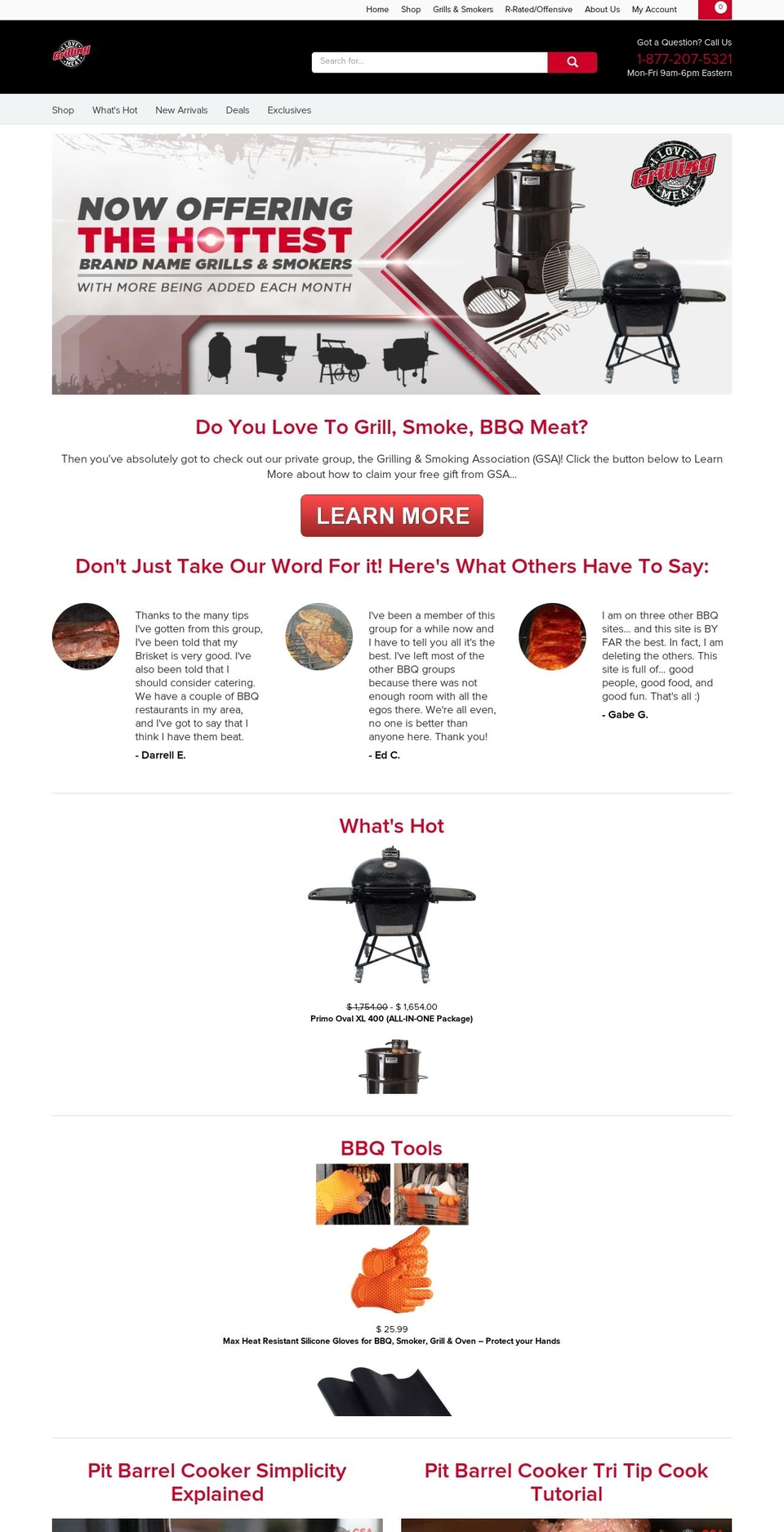 i-love-grilling-meats.myshopify.com shopify website screenshot