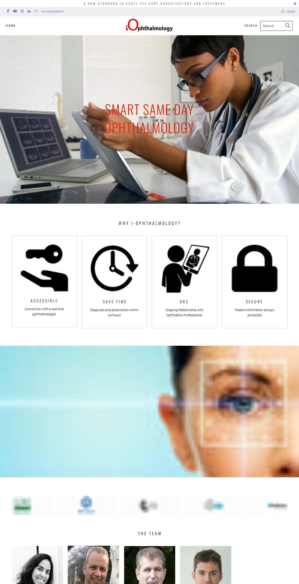 i-ophthalmology.life shopify website screenshot