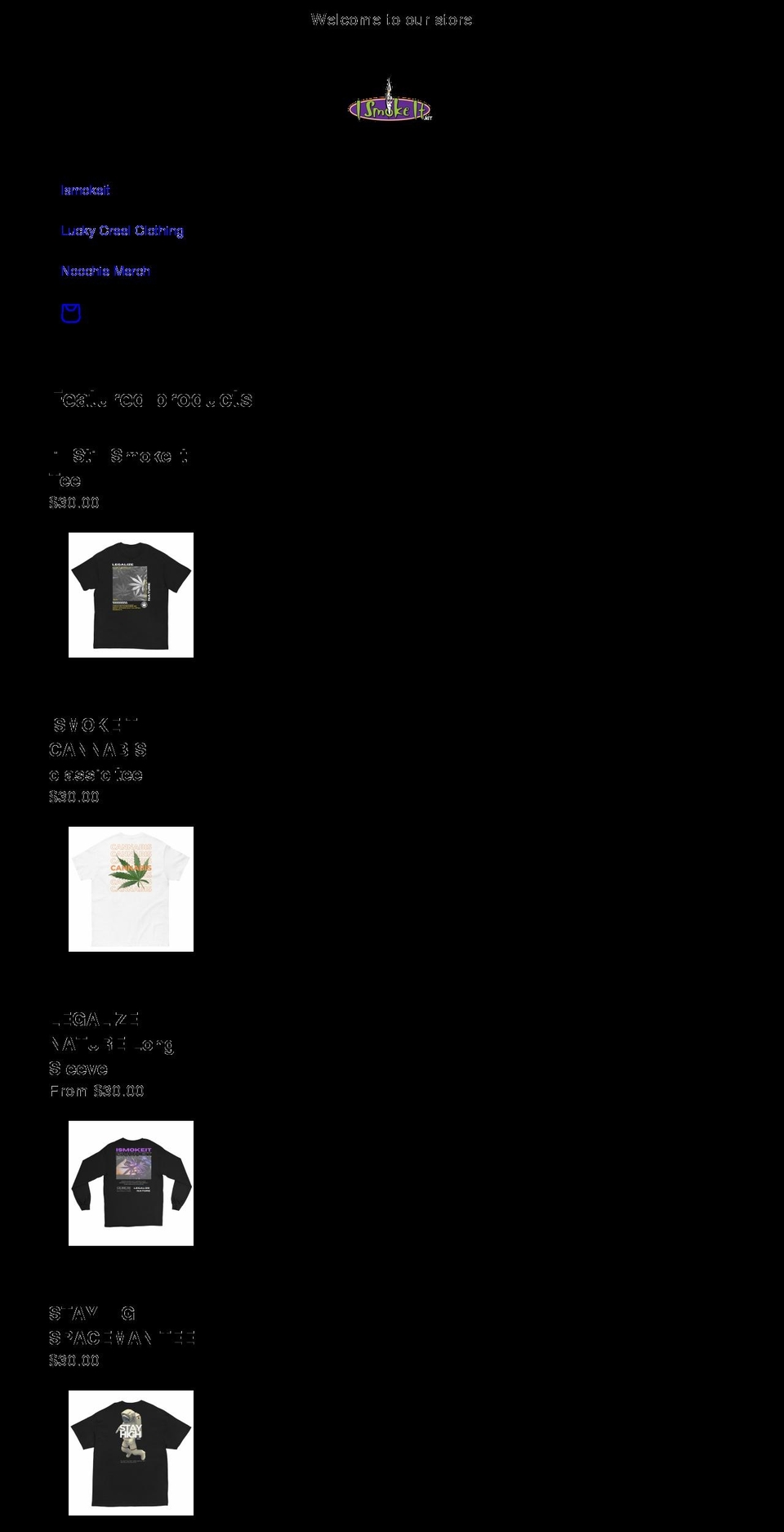 i-smoke-it.myshopify.com shopify website screenshot
