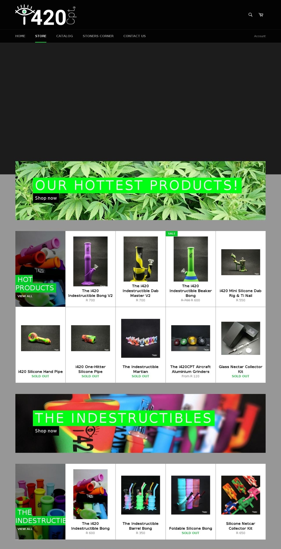 i420.store shopify website screenshot