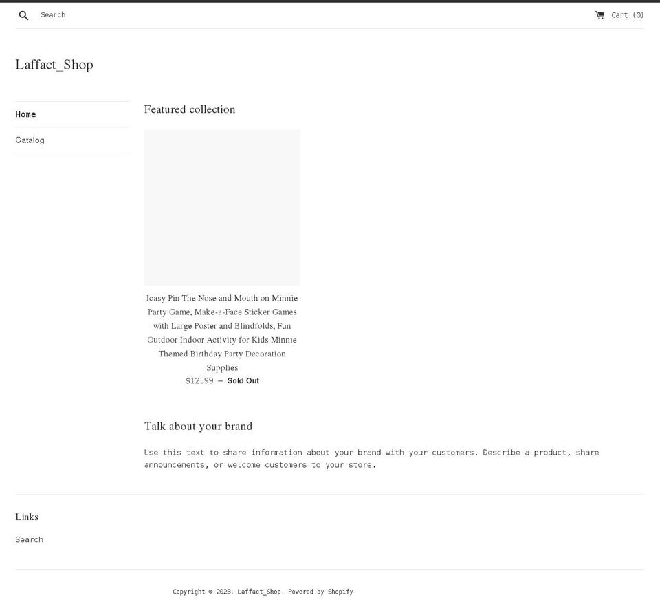 iaffact.com shopify website screenshot