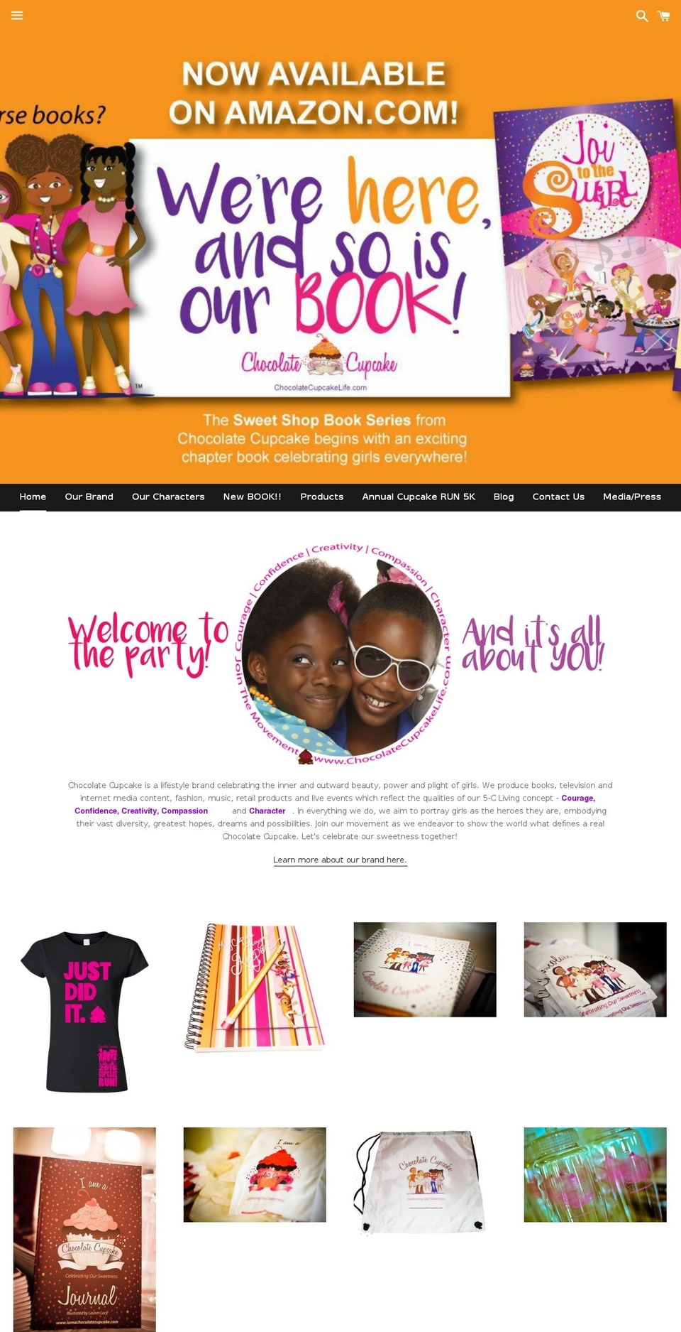 iamachocolatecupcake.com shopify website screenshot