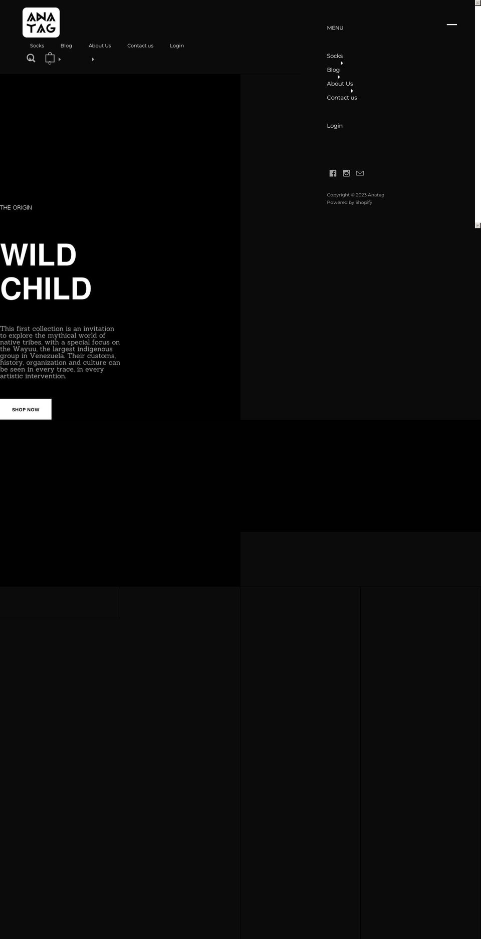 iamanatag.com — Shopify storefront screenshot