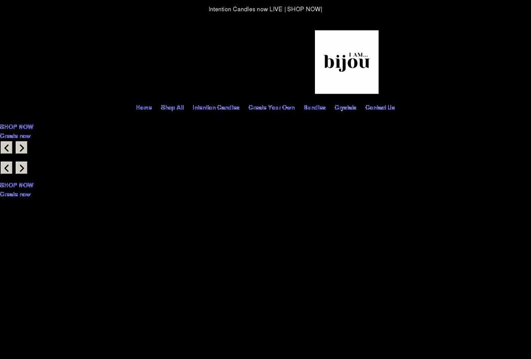 iambijou.com shopify website screenshot