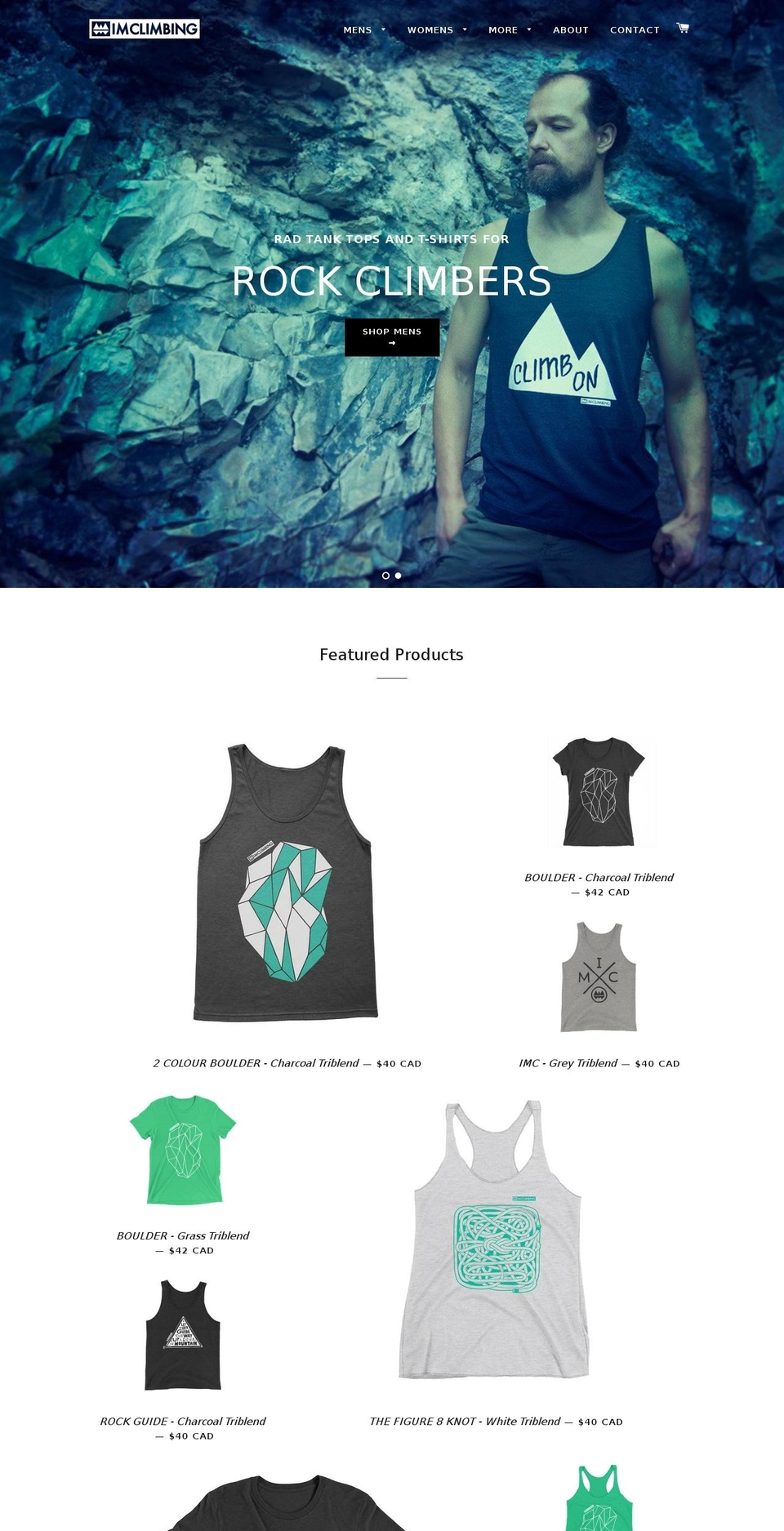 iamboulderer.com — Shopify storefront screenshot
