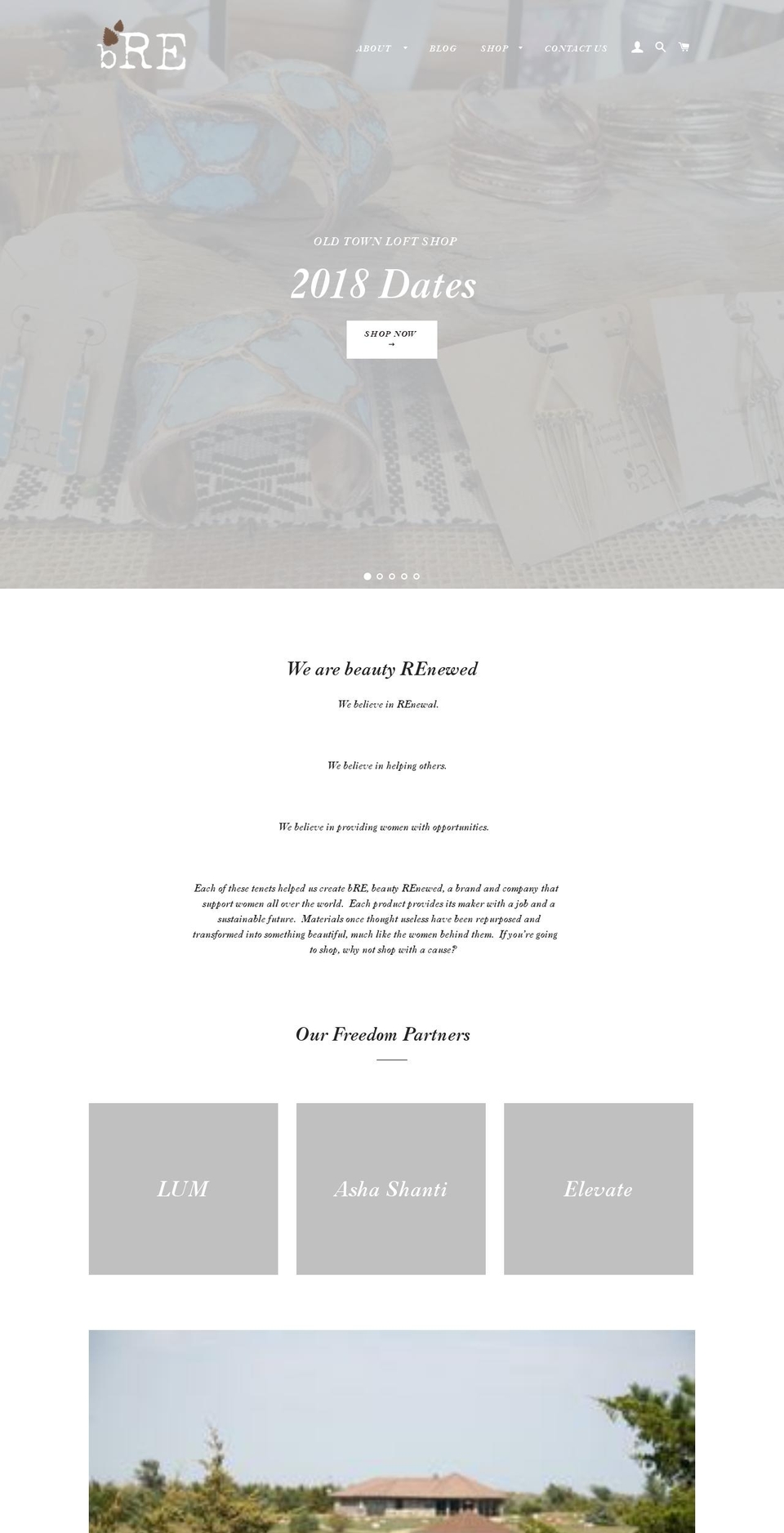 iambre.com — Shopify storefront screenshot