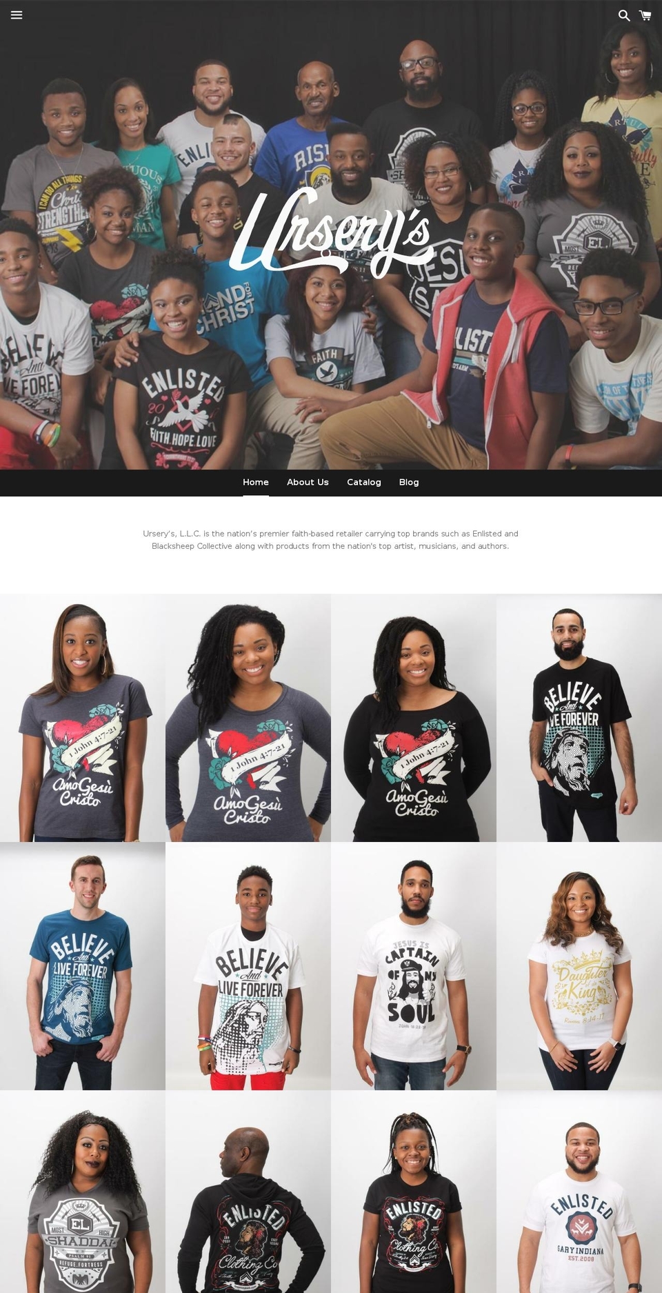 iamenlisted.com shopify website screenshot
